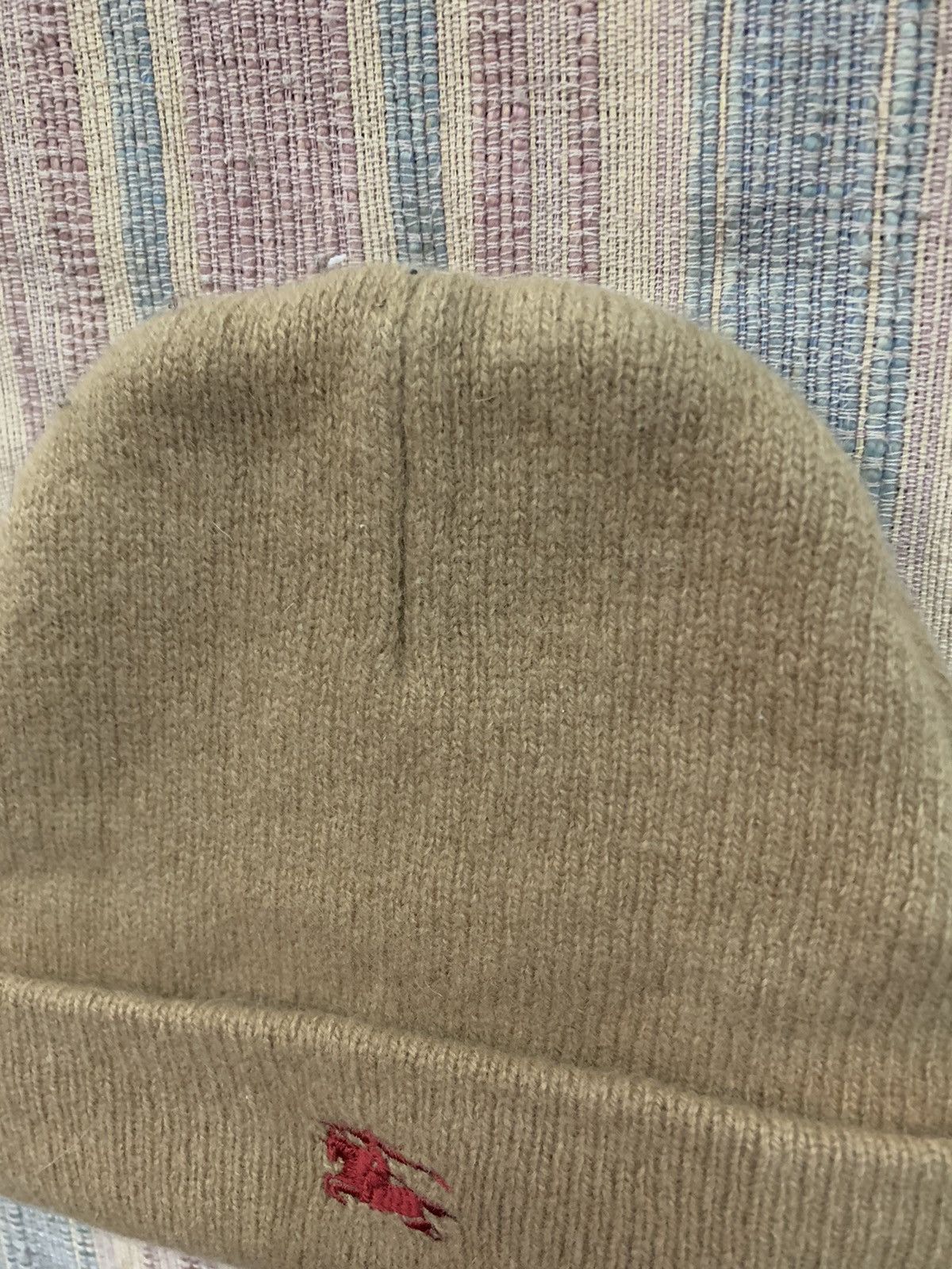 Burberry 🔥BURBERRY 100% LAMBSWOOL BANNIE MADE IN ENGLAND Size ONE SIZE - 5 Thumbnail