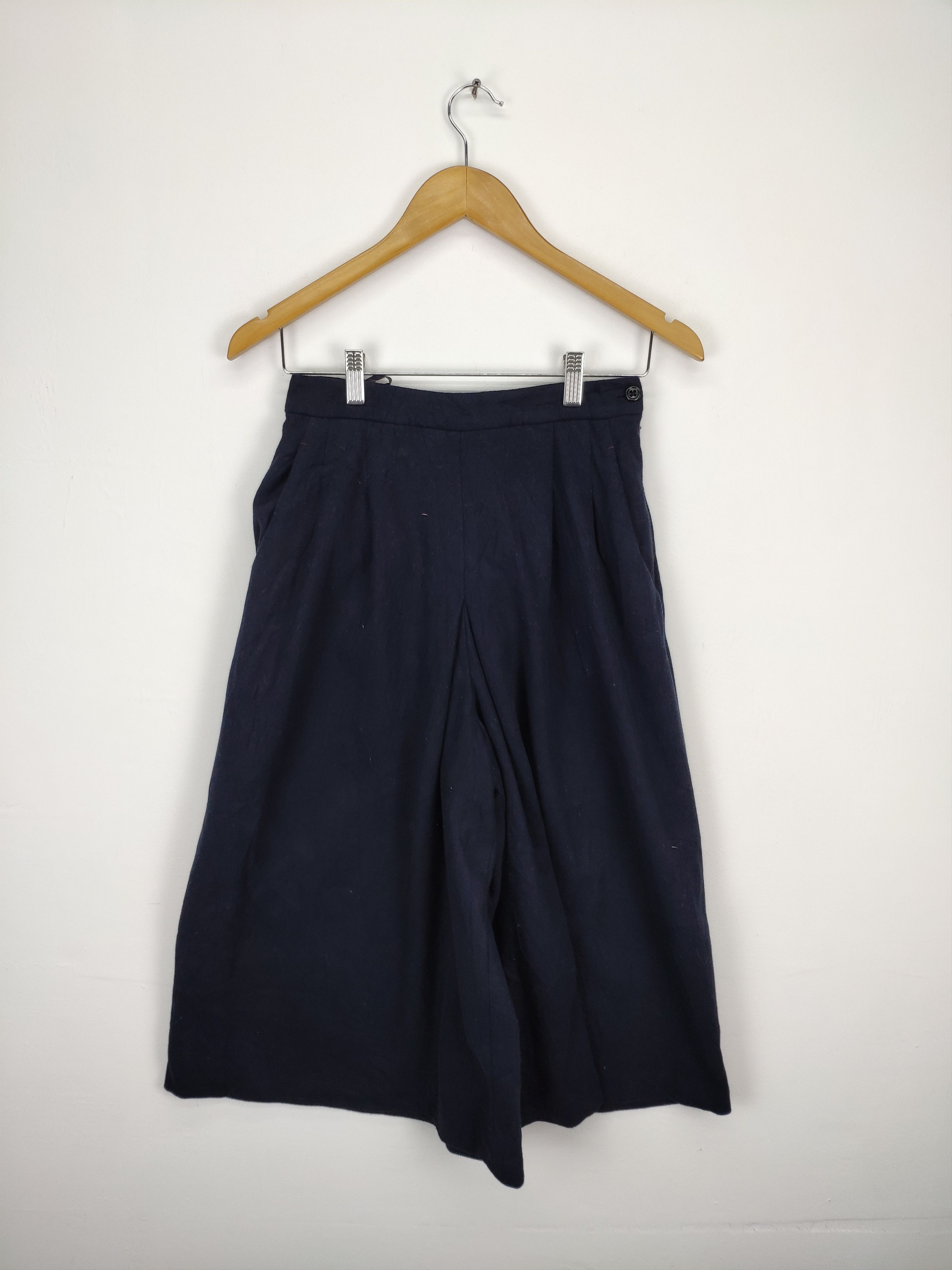 Designer × Japanese Brand × Uniqlo Steal 💥 Ines De La Fressange Uniqlo Wool Harem Pants Size 24" / US 00 / IT 34 - 2 Thumbnail