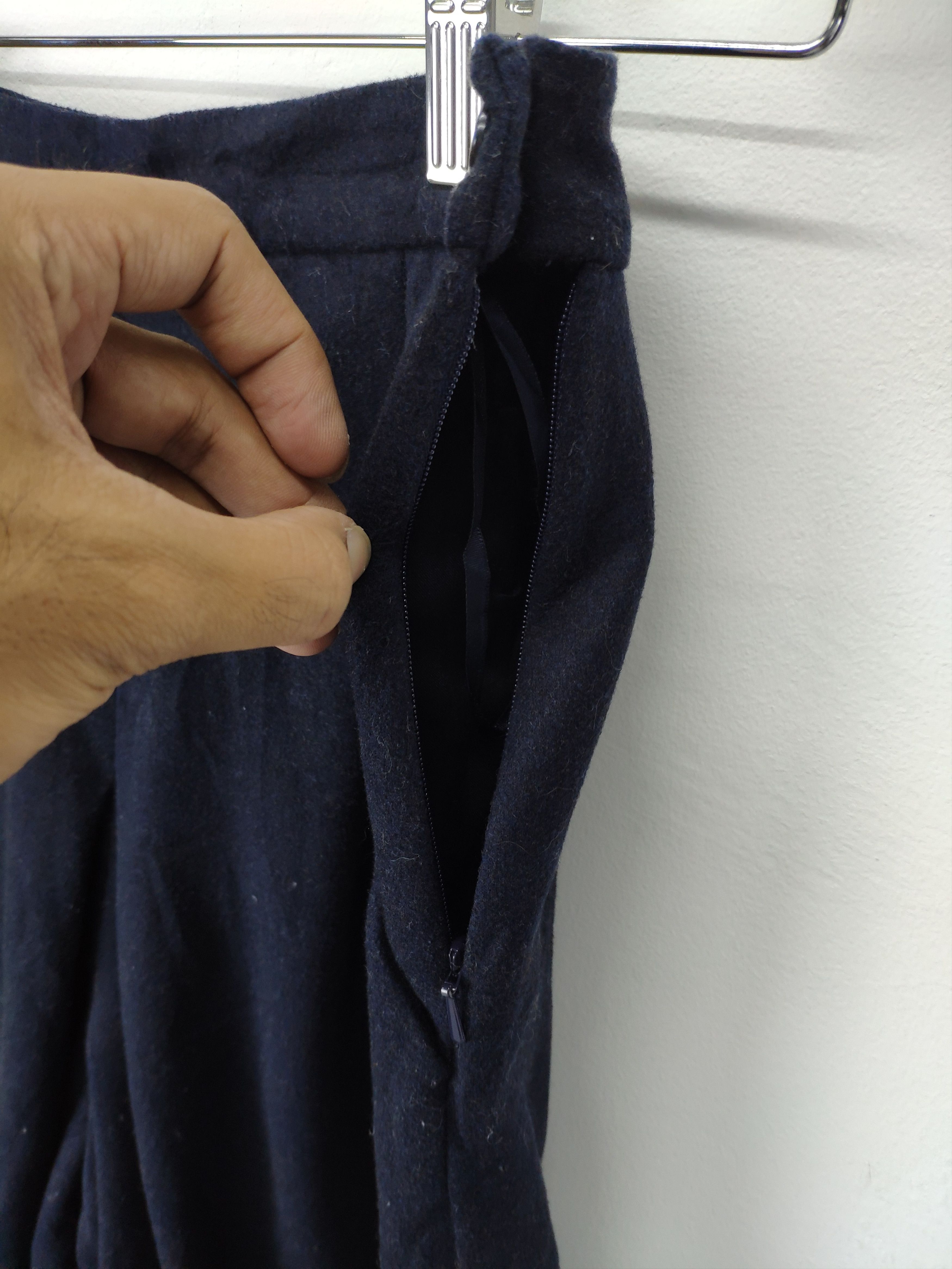 Designer × Japanese Brand × Uniqlo Steal 💥 Ines De La Fressange Uniqlo Wool Harem Pants Size 24" / US 00 / IT 34 - 6 Thumbnail
