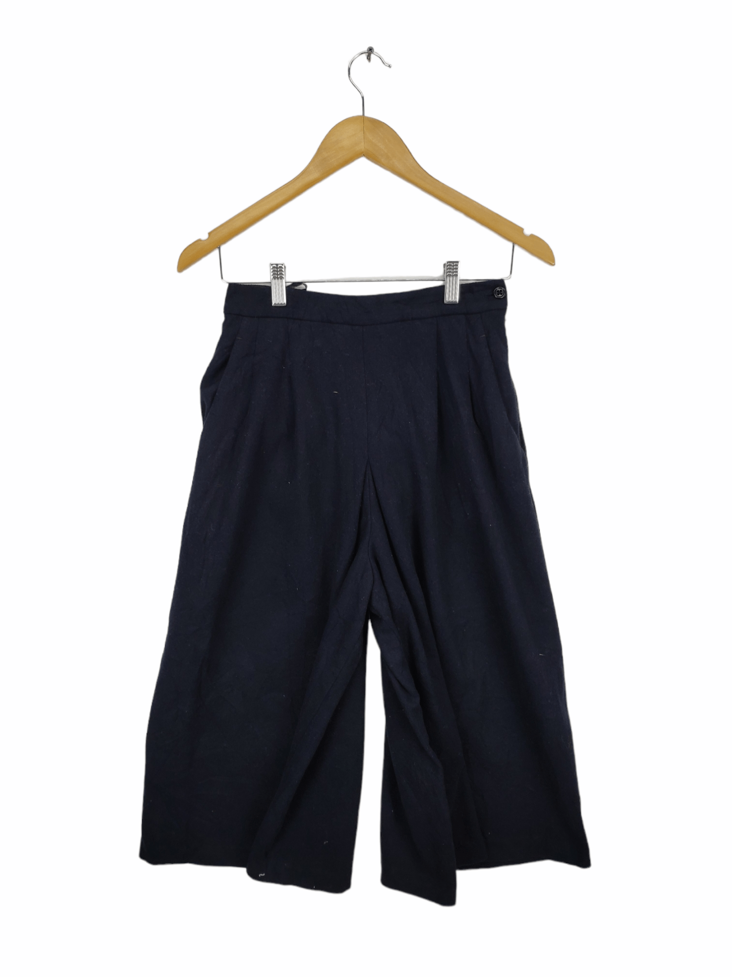 Designer × Japanese Brand × Uniqlo Steal 💥 Ines De La Fressange Uniqlo Wool Harem Pants Size 24" / US 00 / IT 34 - 1 Thumbnail