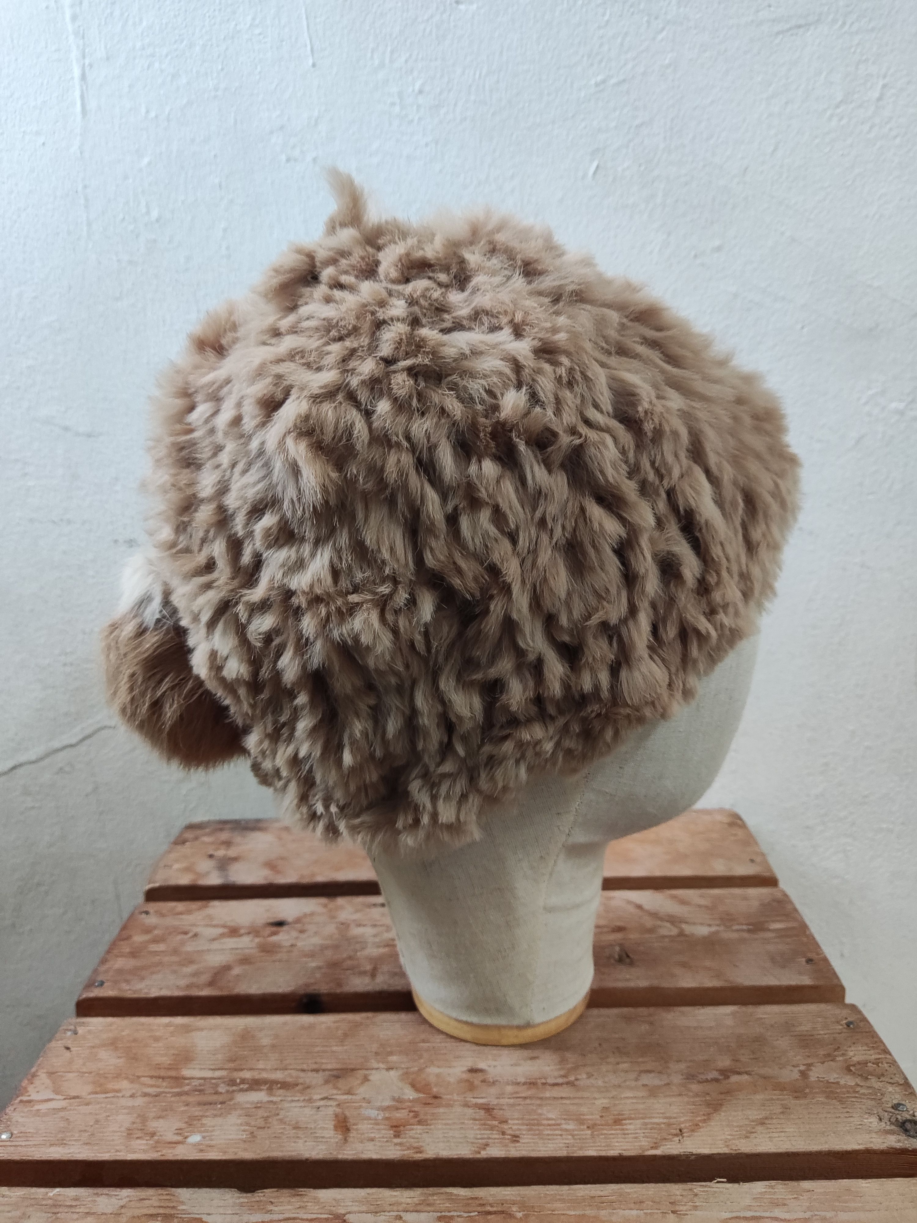 Japanese Brand Japanese Brown Fur Hat Size ONE SIZE - 5 Thumbnail