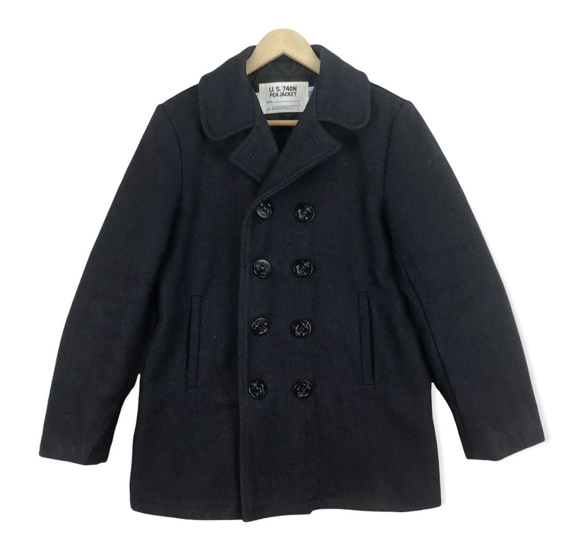 Schott Vintage Schott Pea Jacket U.S 740N Size US S / EU 44-46 / 1 - 2 Thumbnail