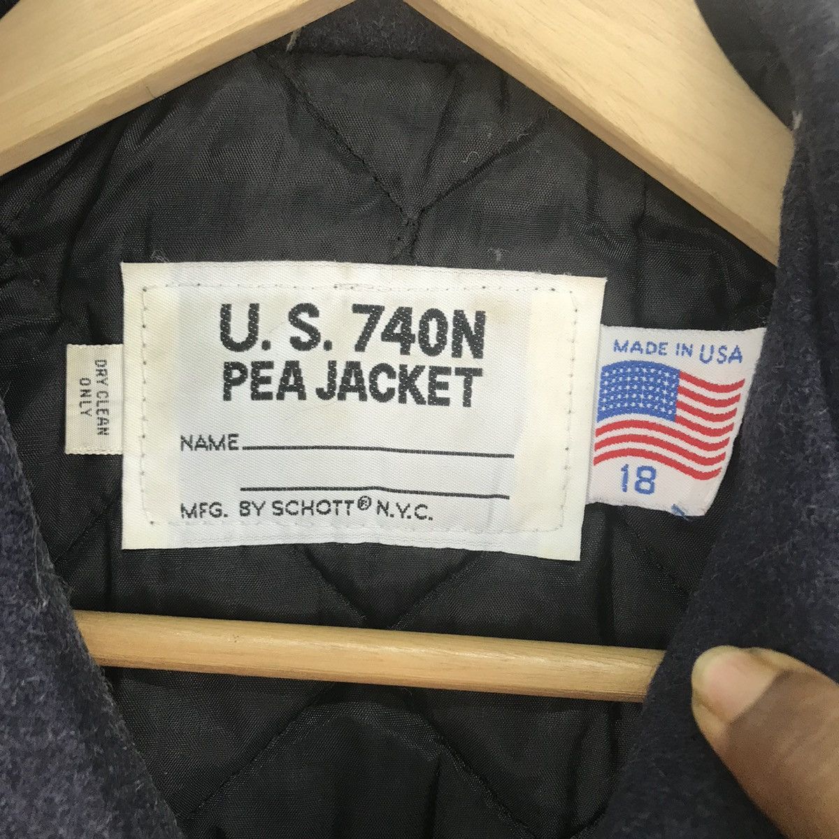 Schott Vintage Schott Pea Jacket U.S 740N Size US S / EU 44-46 / 1 - 7 Thumbnail