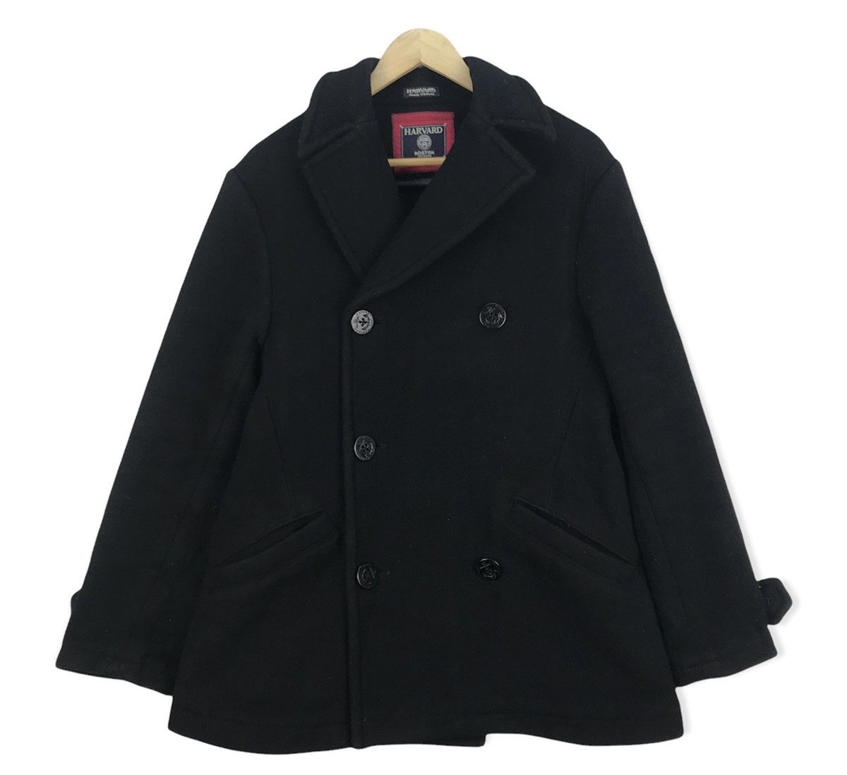 Vintage Harvard Wool Double Breasted Jacket Size US M / EU 48-50 / 2 - 1 Thumbnail