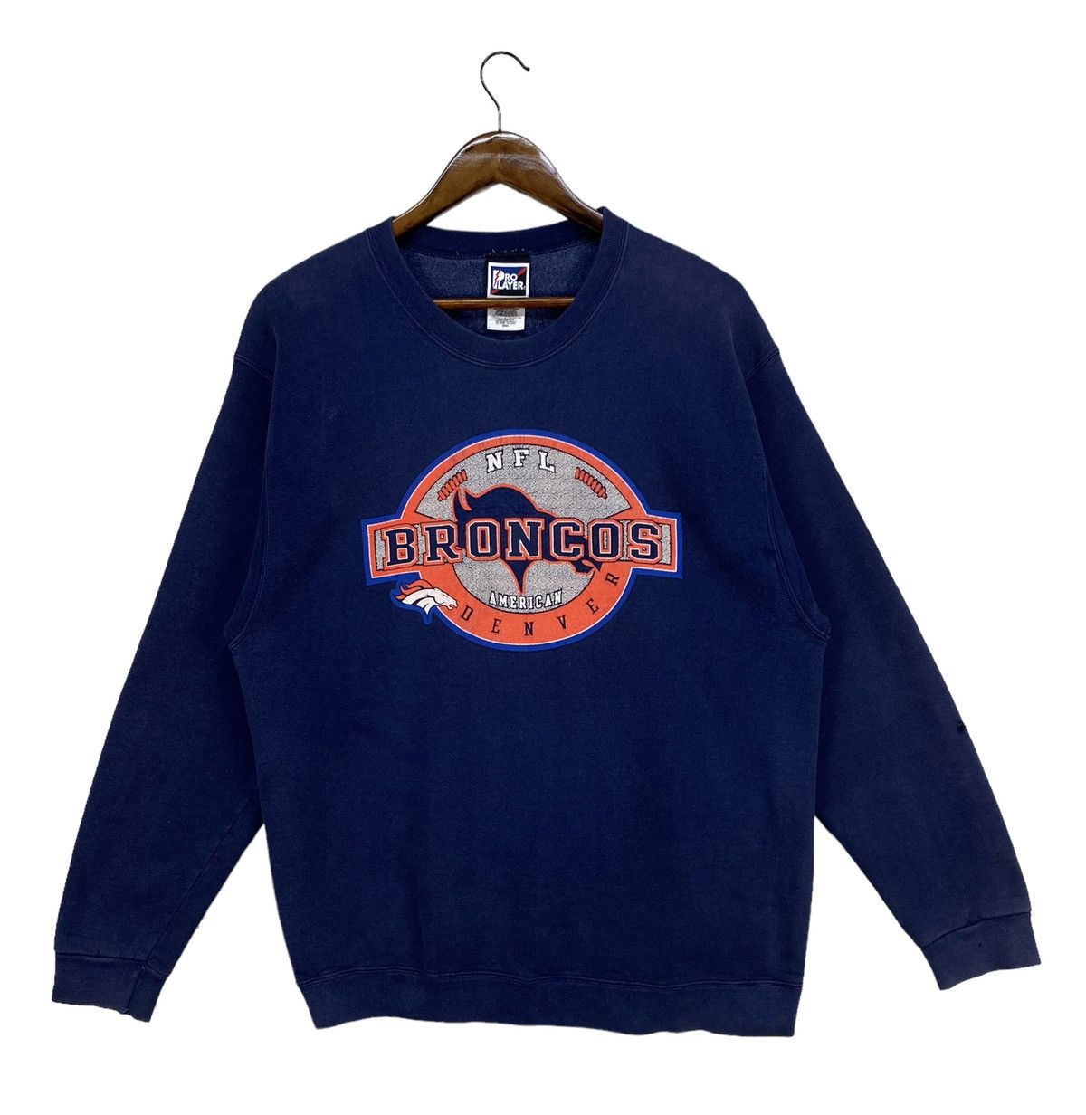 NFL Vintage Broncos Denver NFL Sweatshirt Size US L / EU 52-54 / 3 - 1 Thumbnail
