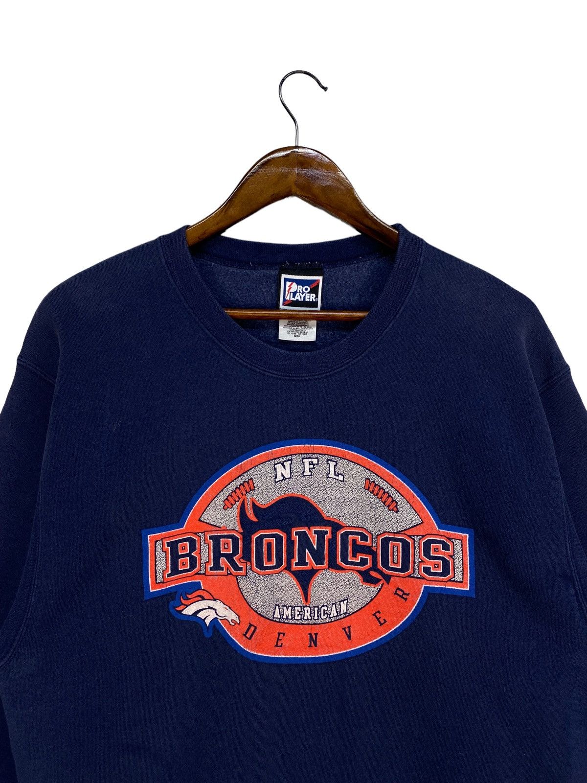 NFL Vintage Broncos Denver NFL Sweatshirt Size US L / EU 52-54 / 3 - 2 Thumbnail