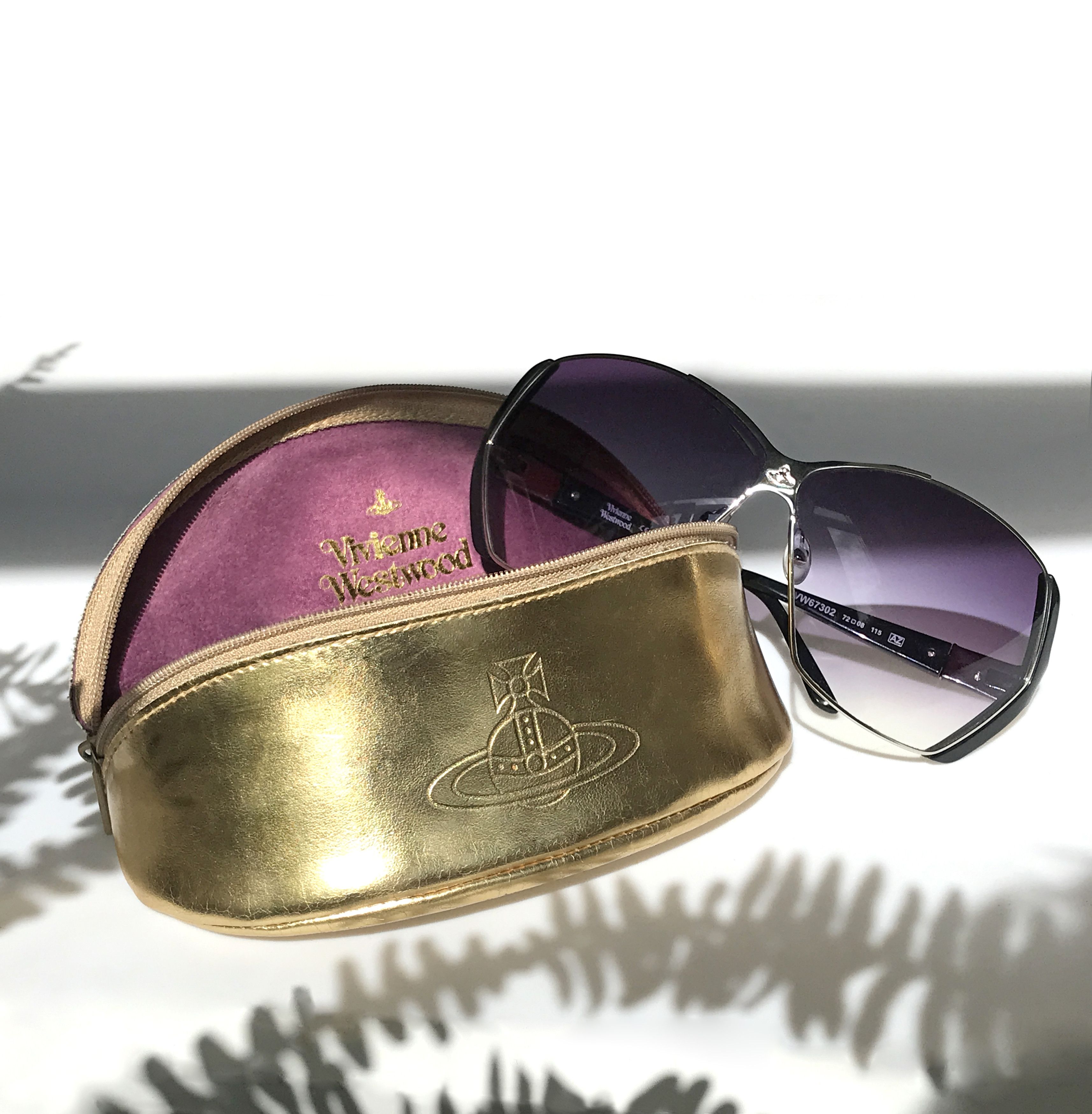 Vivienne Westwood Vivienne Westwood Logo Orb Oversized Sunglasses