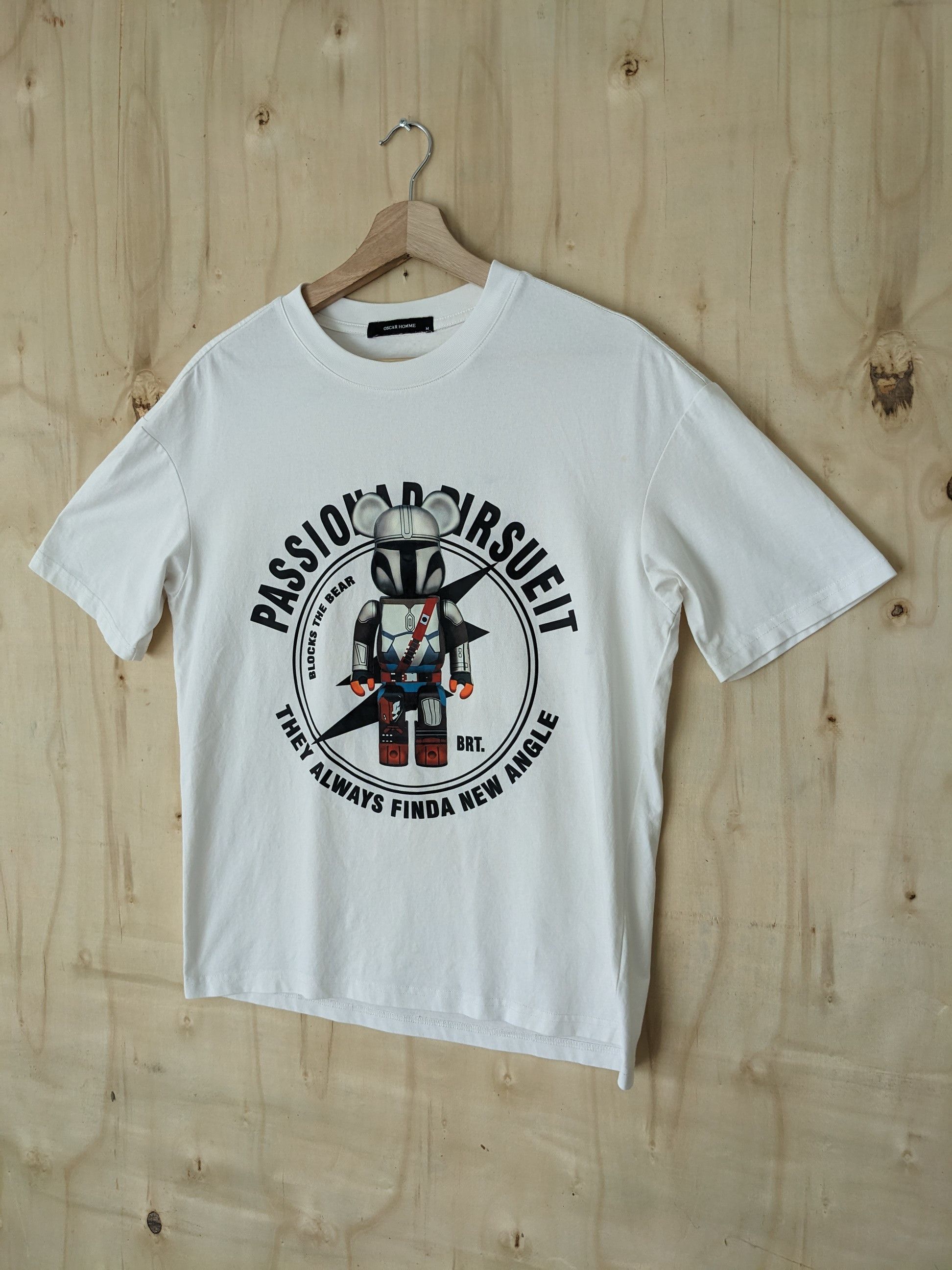 Anime × Japanese Brand Vintage Oscar Homme Graphic Tee Robot Size US M / EU 48-50 / 2 - 2 Thumbnail