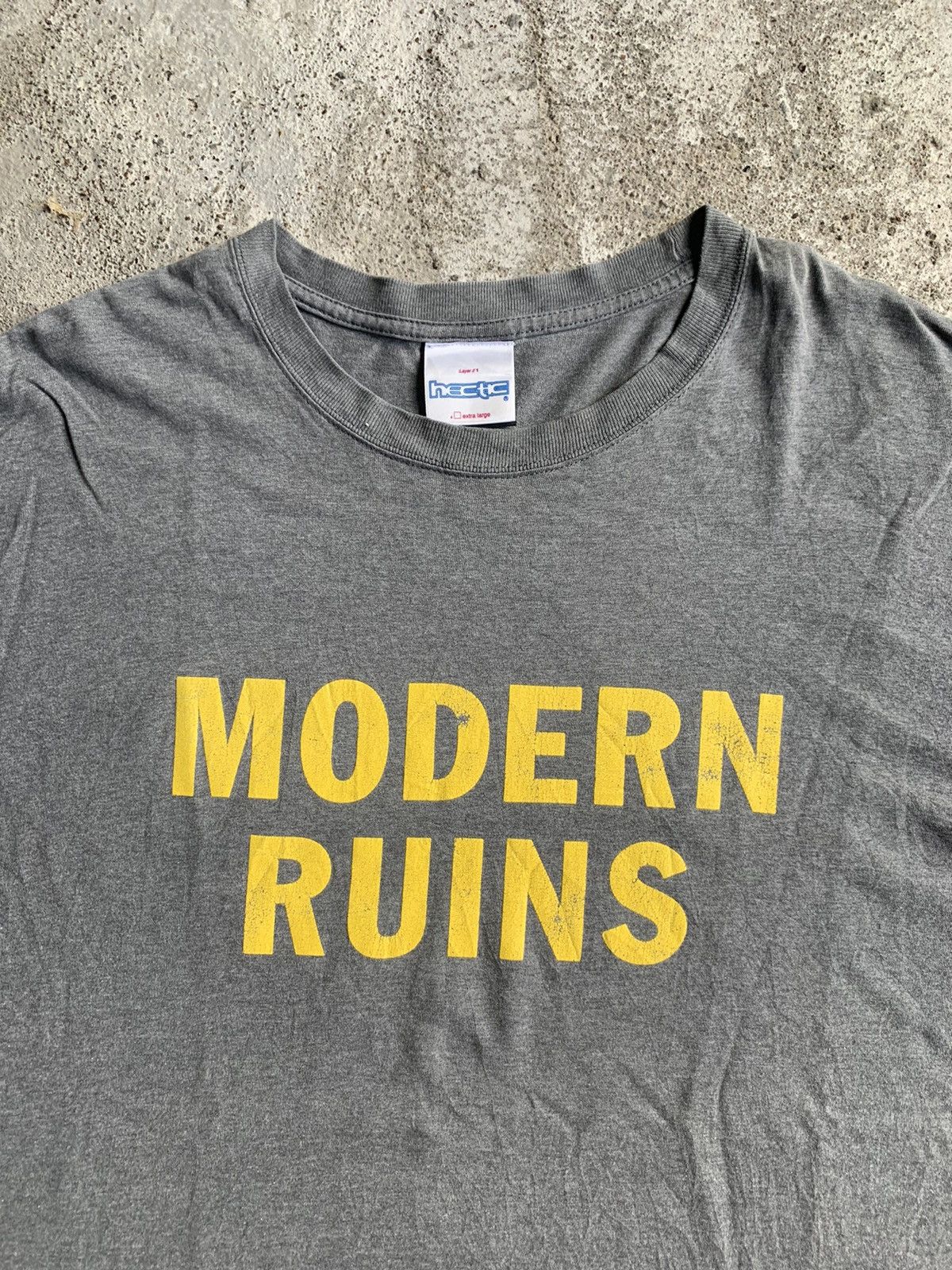 Neighborhood Vintage 00s NEIGHBORHOOD Hectic Modern Ruins T-Shirt Size US XL / EU 56 / 4 - 8 Thumbnail
