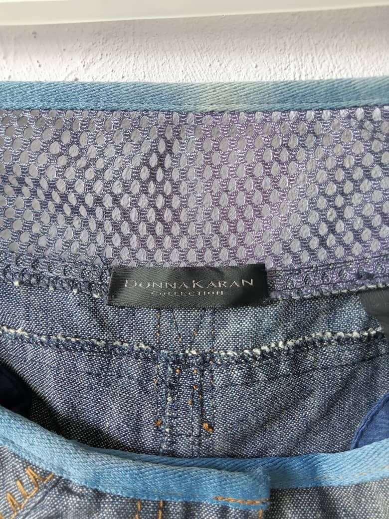 Donna Karan Super Baggy Drawstring Denim Size 30" / US 8 / IT 44 - 11 Thumbnail