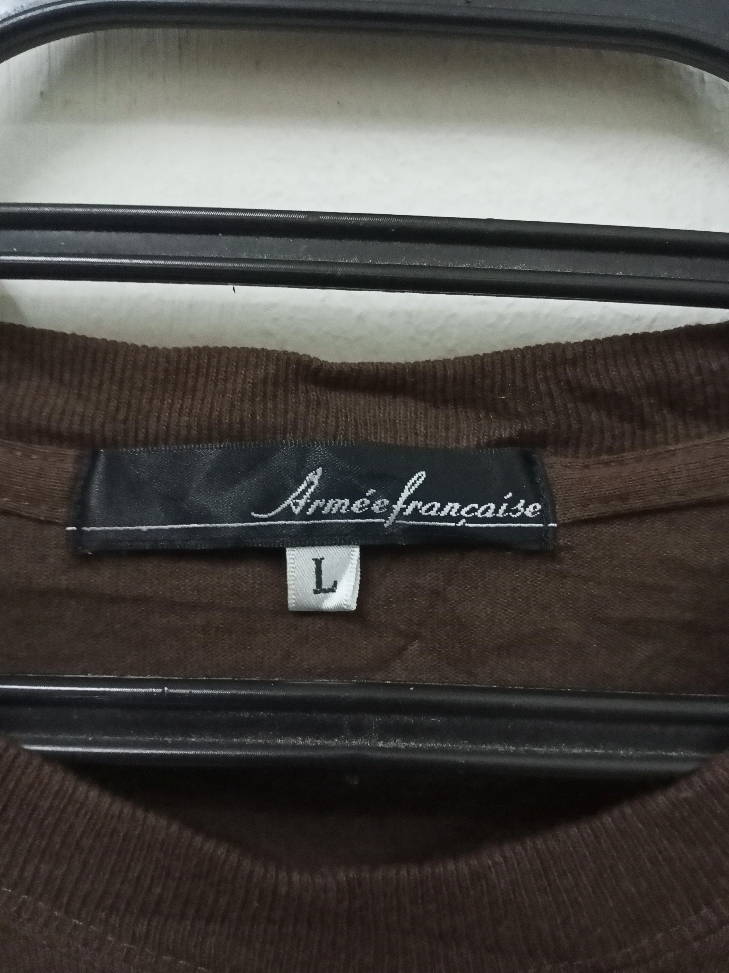 Japanese Brand Armee Francaise Retro Old Man Graphic Tee Size US M / EU 48-50 / 2 - 8 Thumbnail