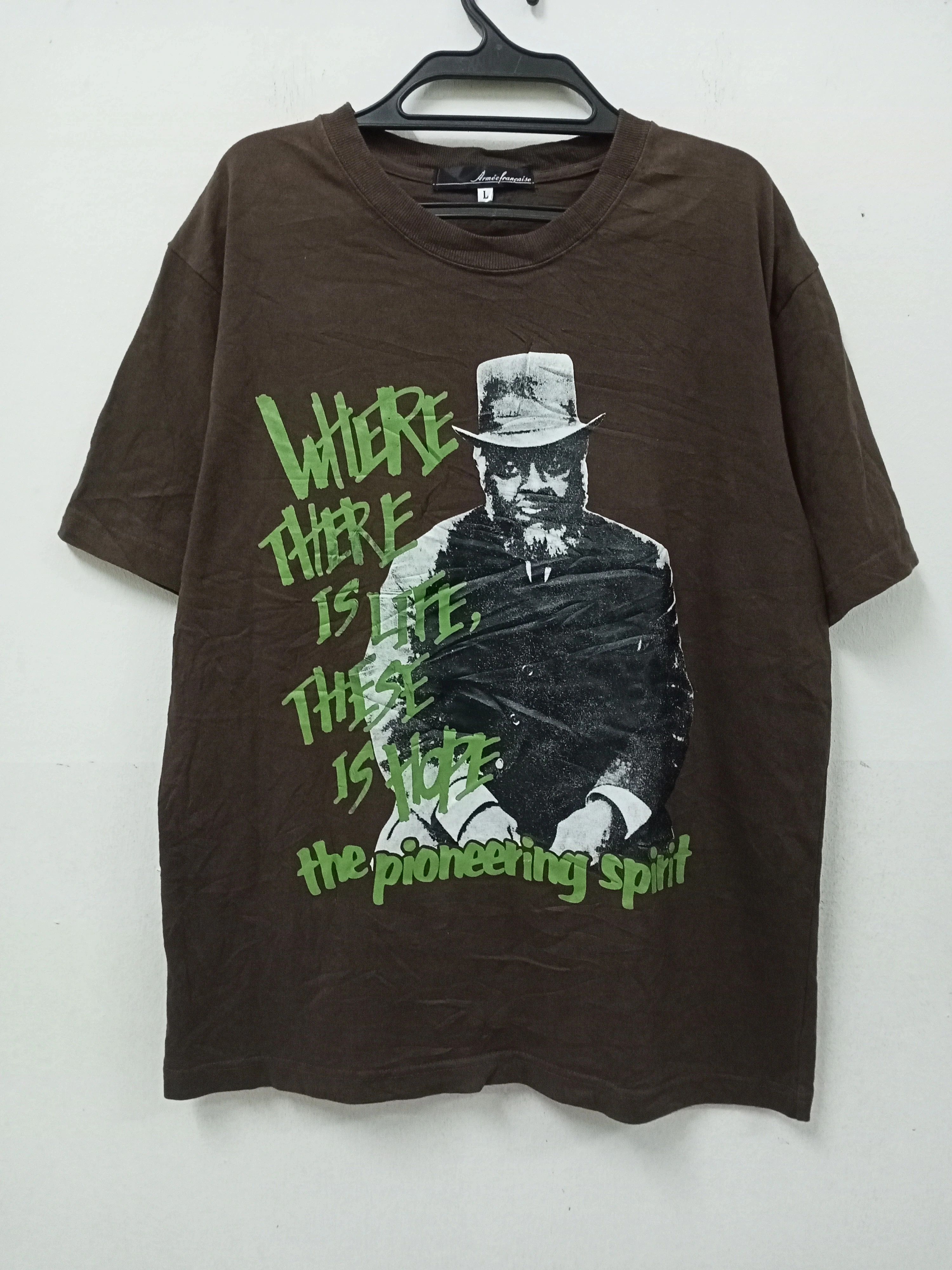 Armee Francaise Retro Old Man Graphic Tee