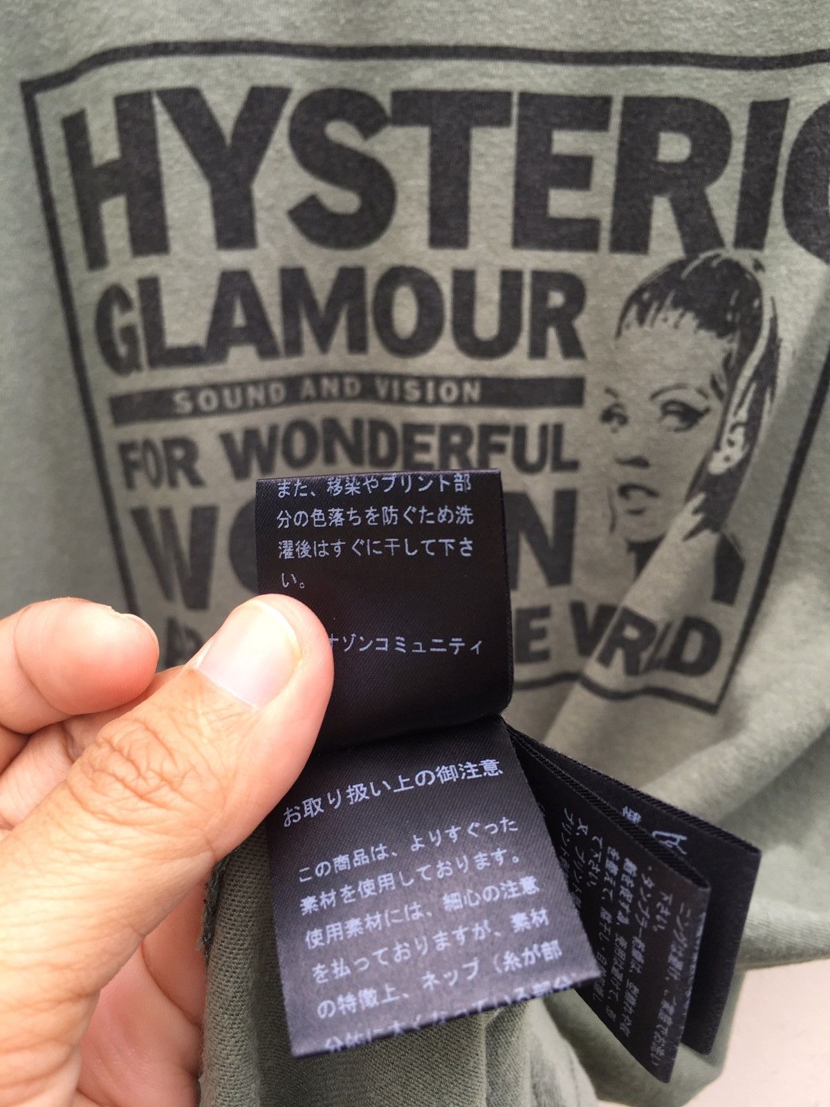 Hysteric Glamour Hysteric Glamour for Wonderful Women Around The World Tee Size ONE SIZE - 11 Thumbnail