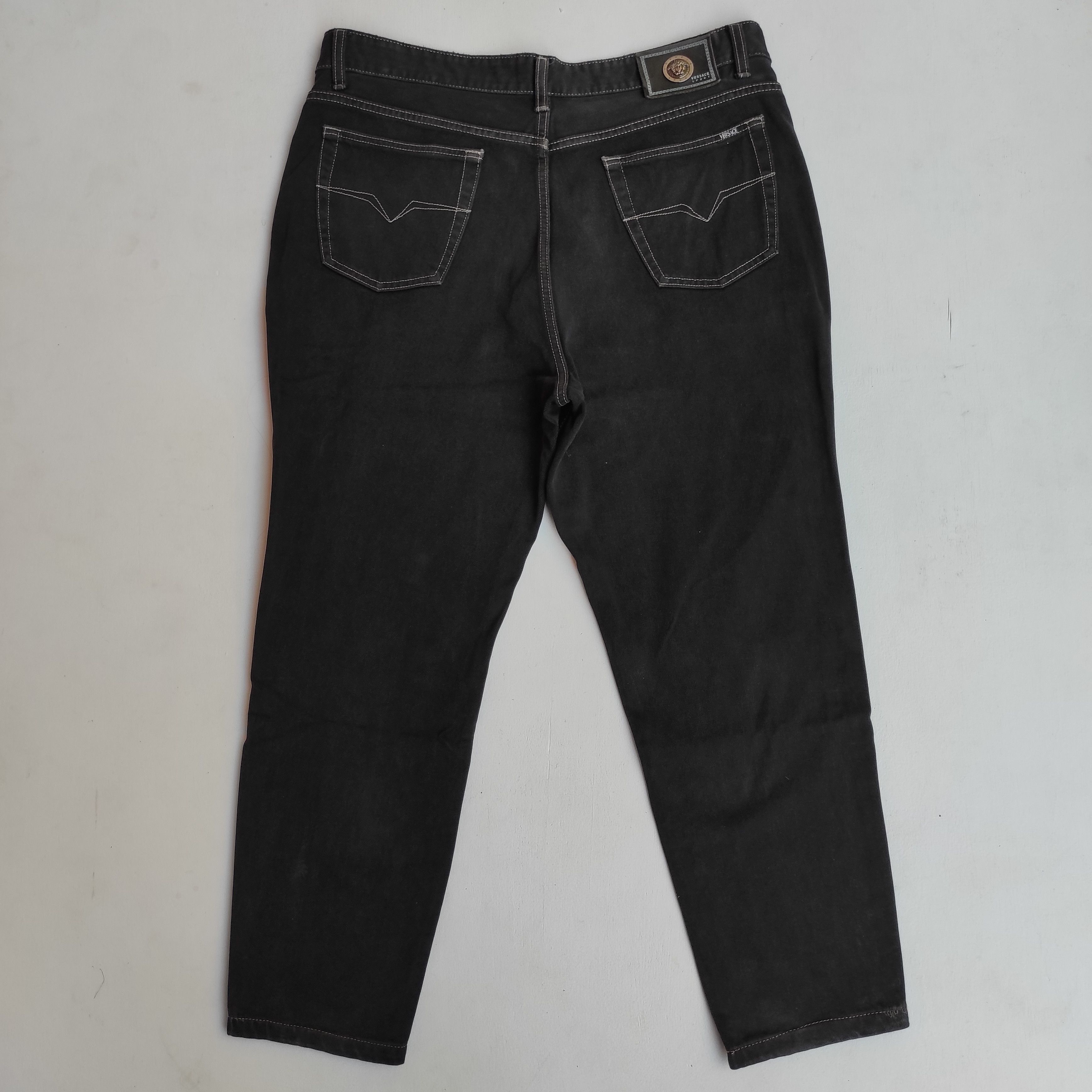 Versace × Versace Jeans Couture × Versus Versace Versace Sport Denim Jeans Size US 36 / EU 52 - 15 Thumbnail
