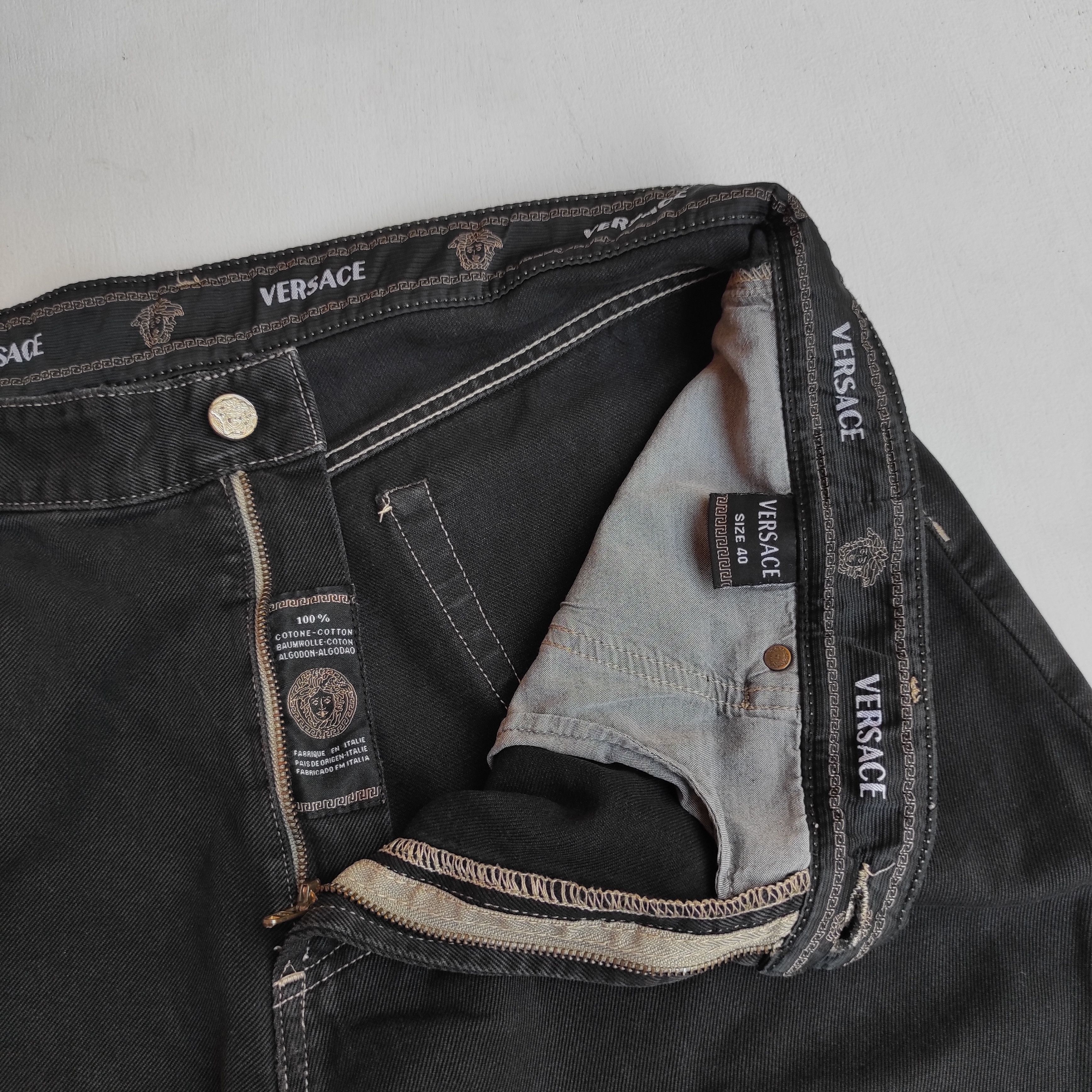 Versace × Versace Jeans Couture × Versus Versace Versace Sport Denim Jeans Size US 36 / EU 52 - 7 Thumbnail