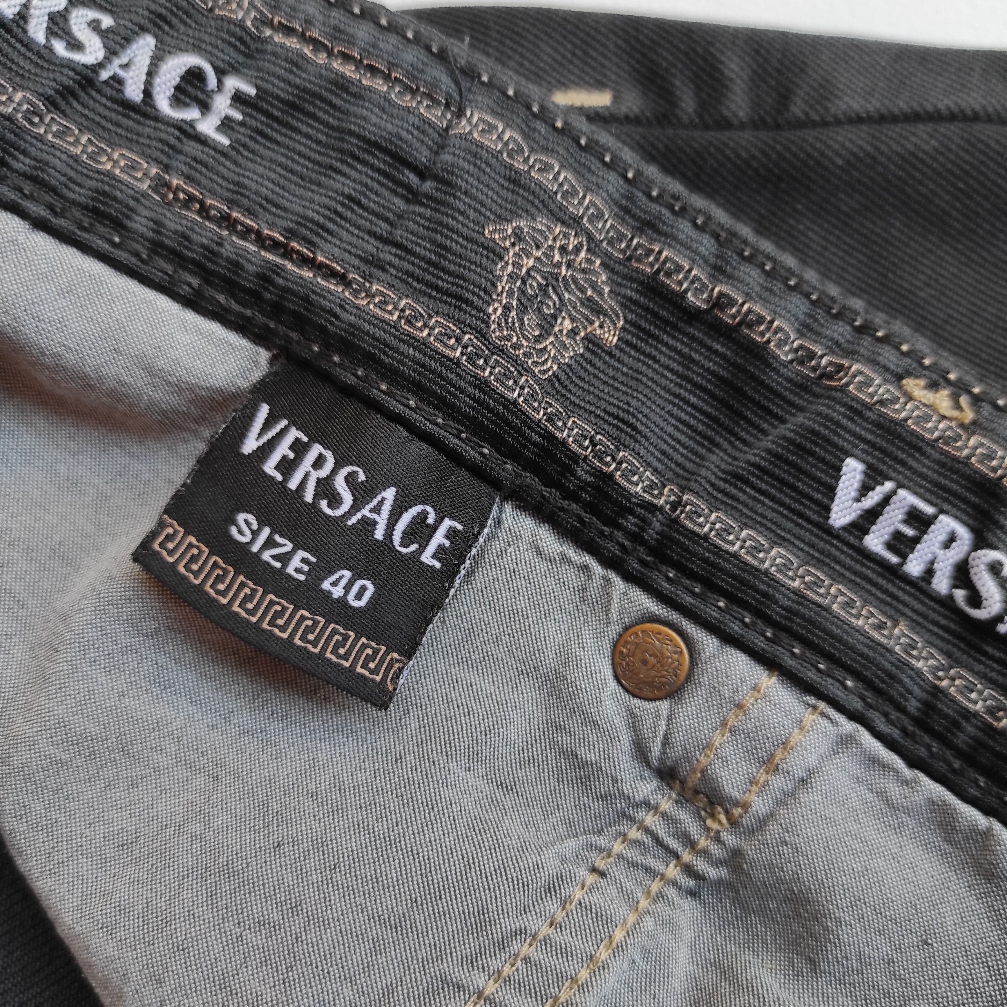 Versace × Versace Jeans Couture × Versus Versace Versace Sport Denim Jeans Size US 36 / EU 52 - 9 Thumbnail