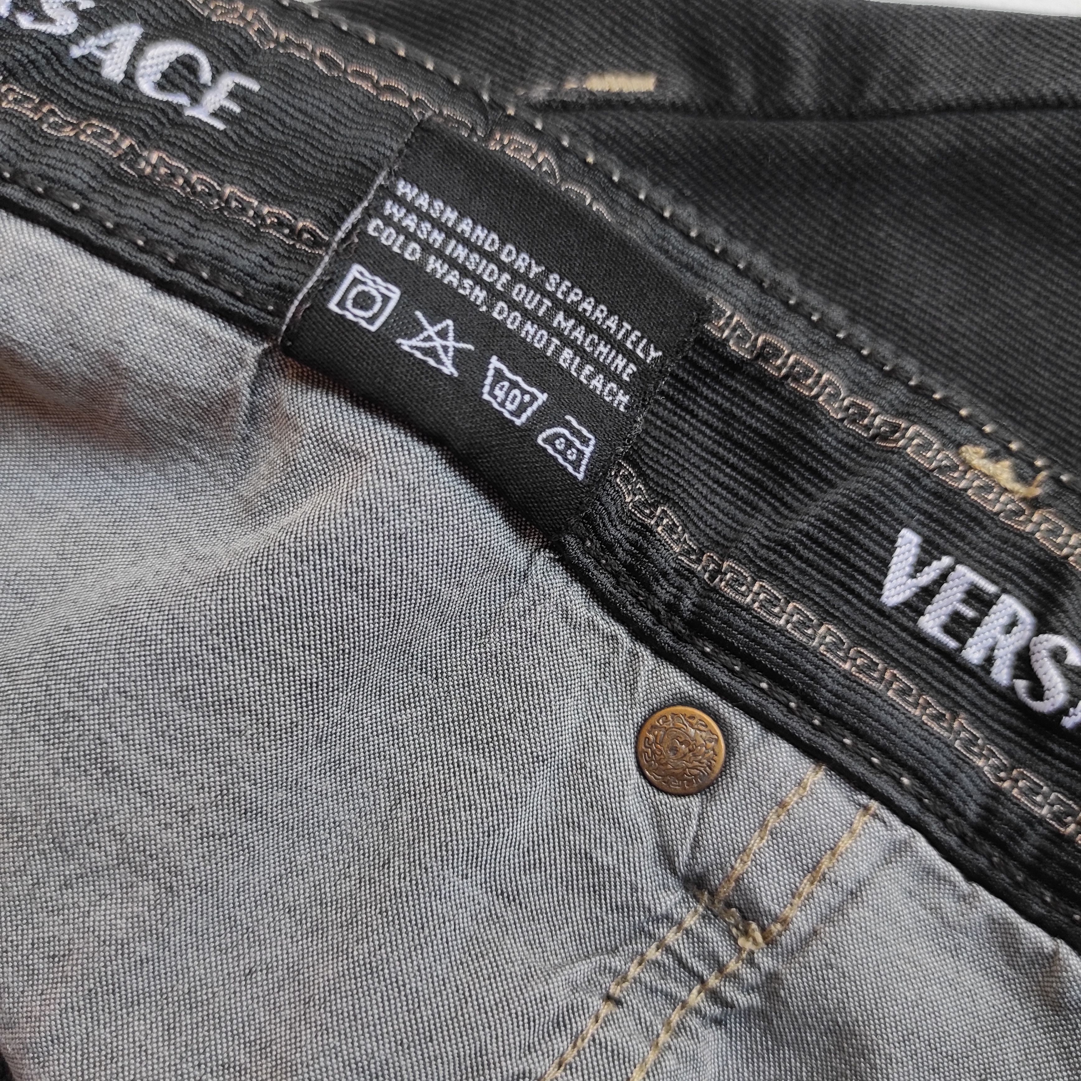 Versace × Versace Jeans Couture × Versus Versace Versace Sport Denim Jeans Size US 36 / EU 52 - 10 Thumbnail