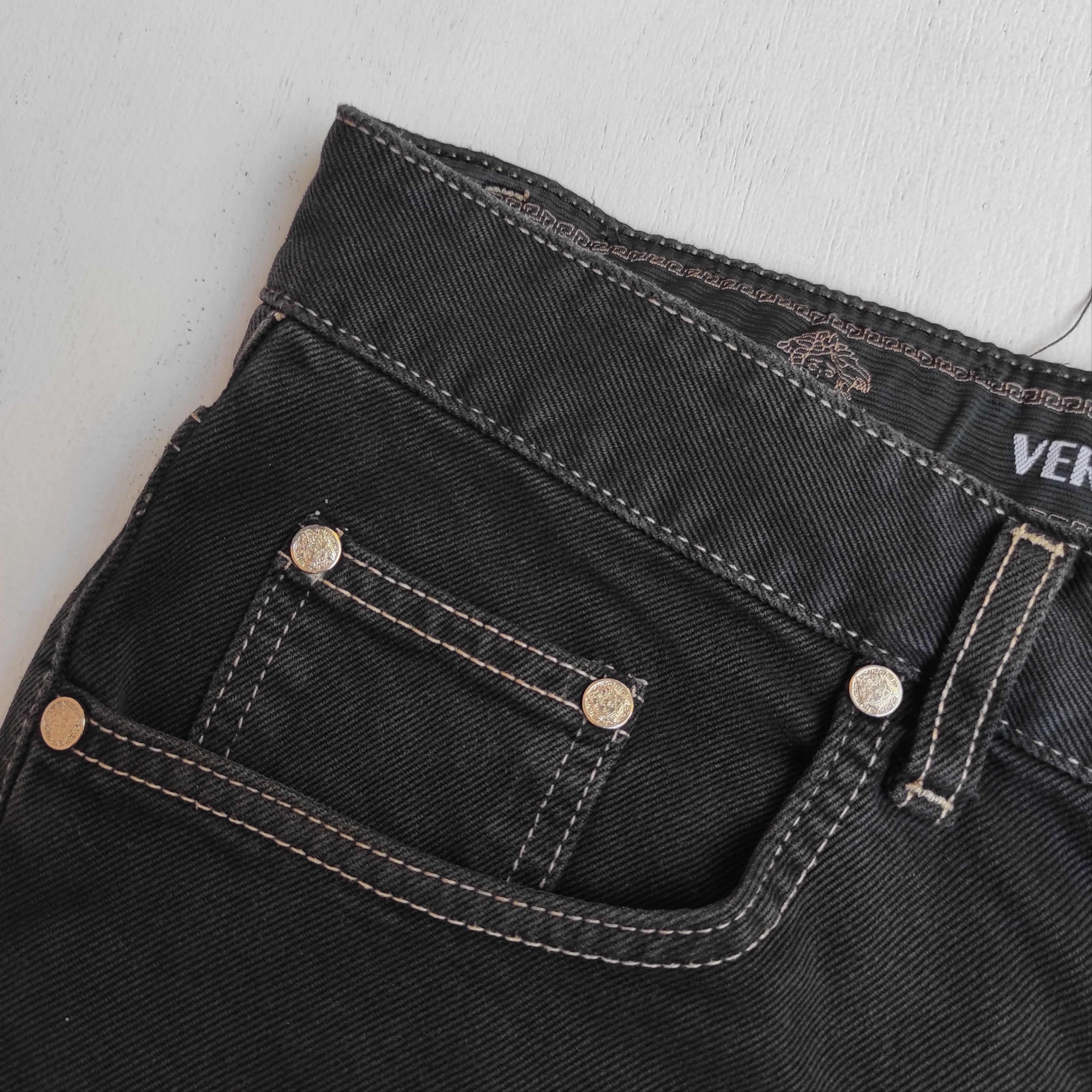 Versace × Versace Jeans Couture × Versus Versace Versace Sport Denim Jeans Size US 36 / EU 52 - 4 Thumbnail