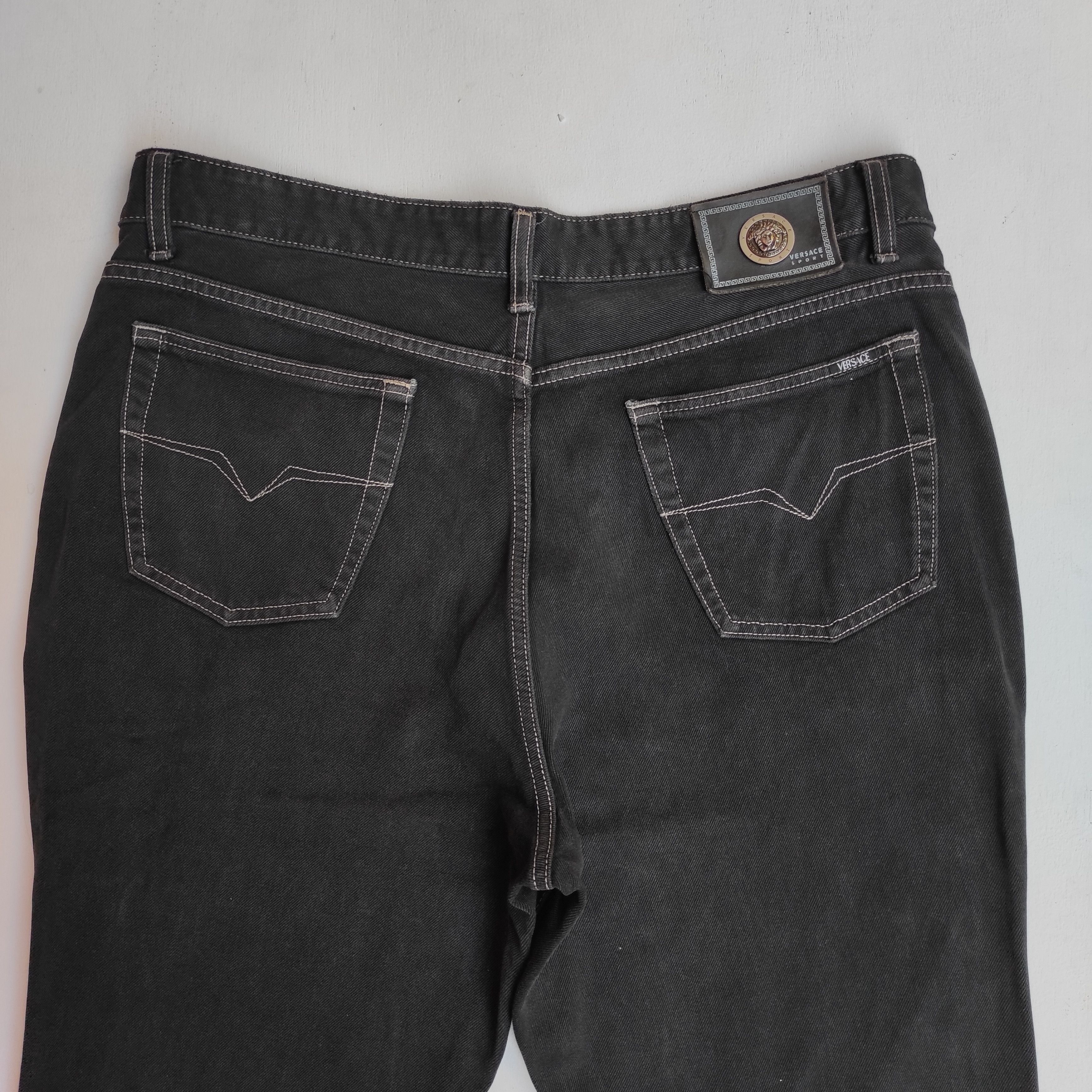 Versace × Versace Jeans Couture × Versus Versace Versace Sport Denim Jeans Size US 36 / EU 52 - 16 Thumbnail