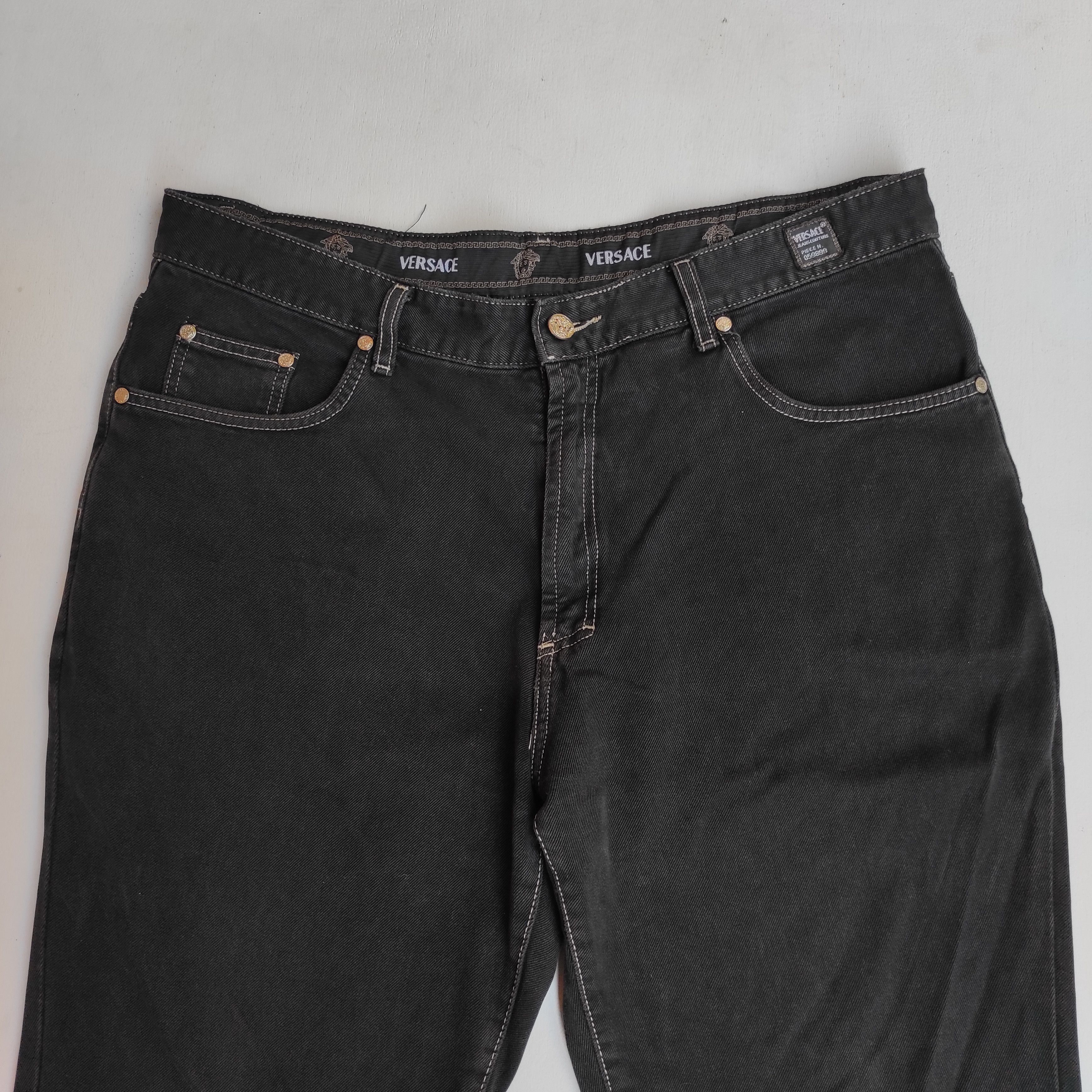 Versace × Versace Jeans Couture × Versus Versace Versace Sport Denim Jeans Size US 36 / EU 52 - 2 Thumbnail