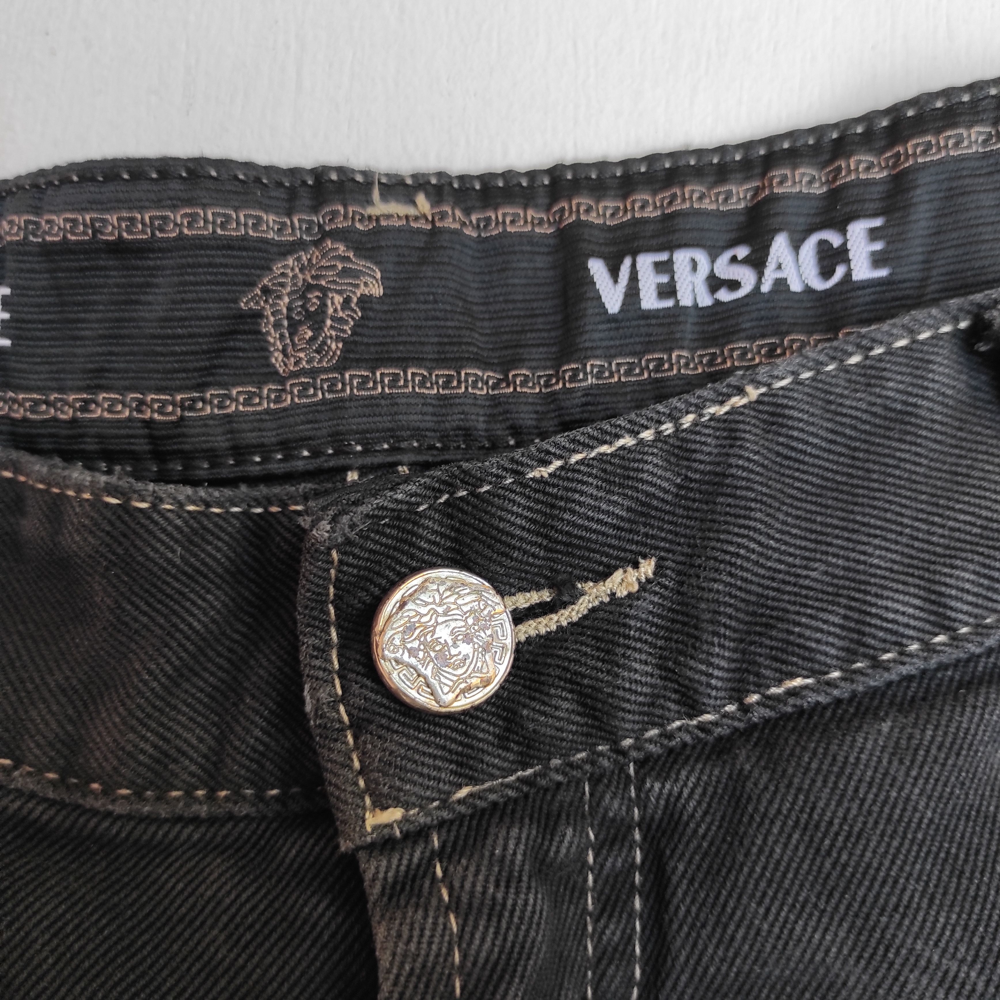 Versace × Versace Jeans Couture × Versus Versace Versace Sport Denim Jeans Size US 36 / EU 52 - 6 Thumbnail