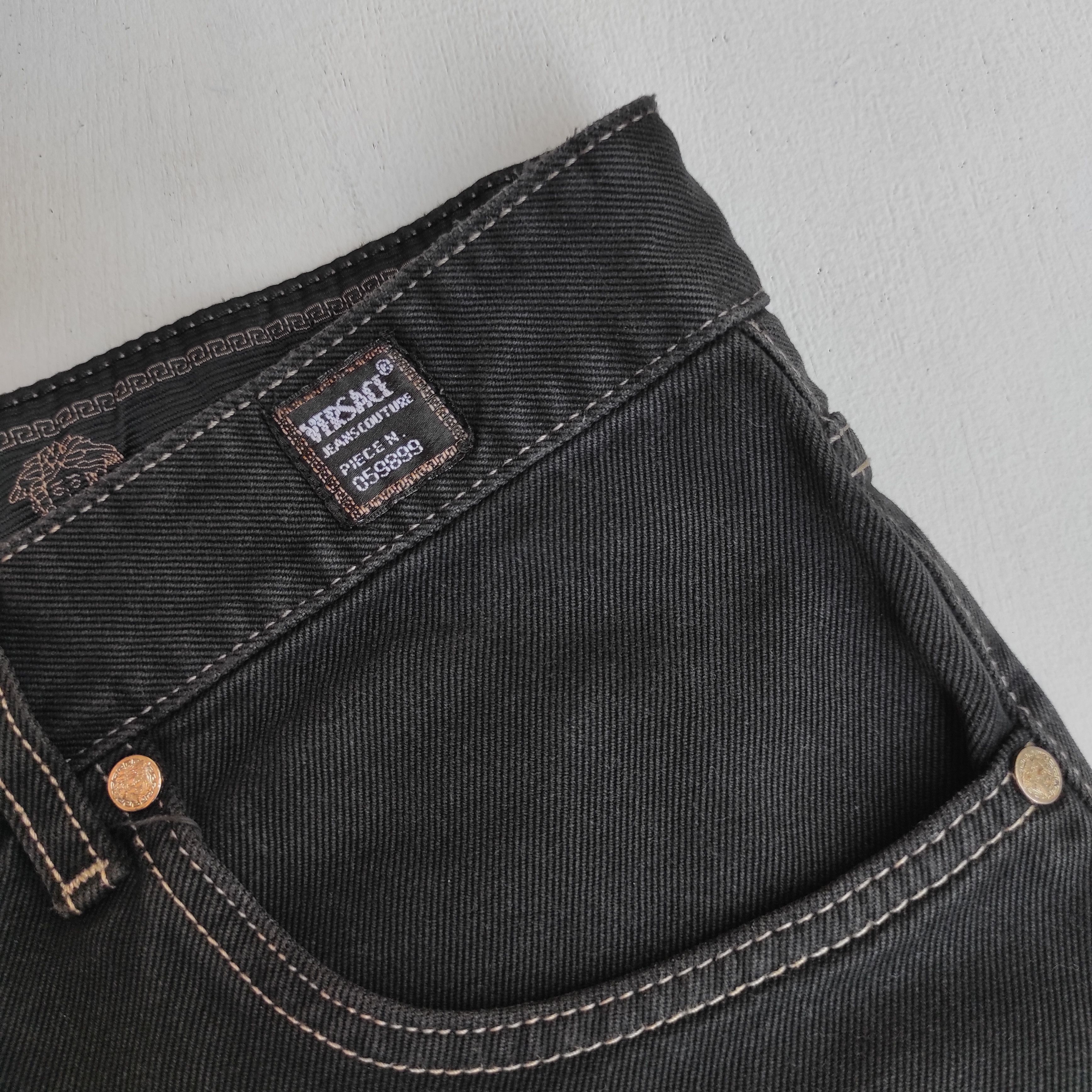 Versace × Versace Jeans Couture × Versus Versace Versace Sport Denim Jeans Size US 36 / EU 52 - 5 Thumbnail