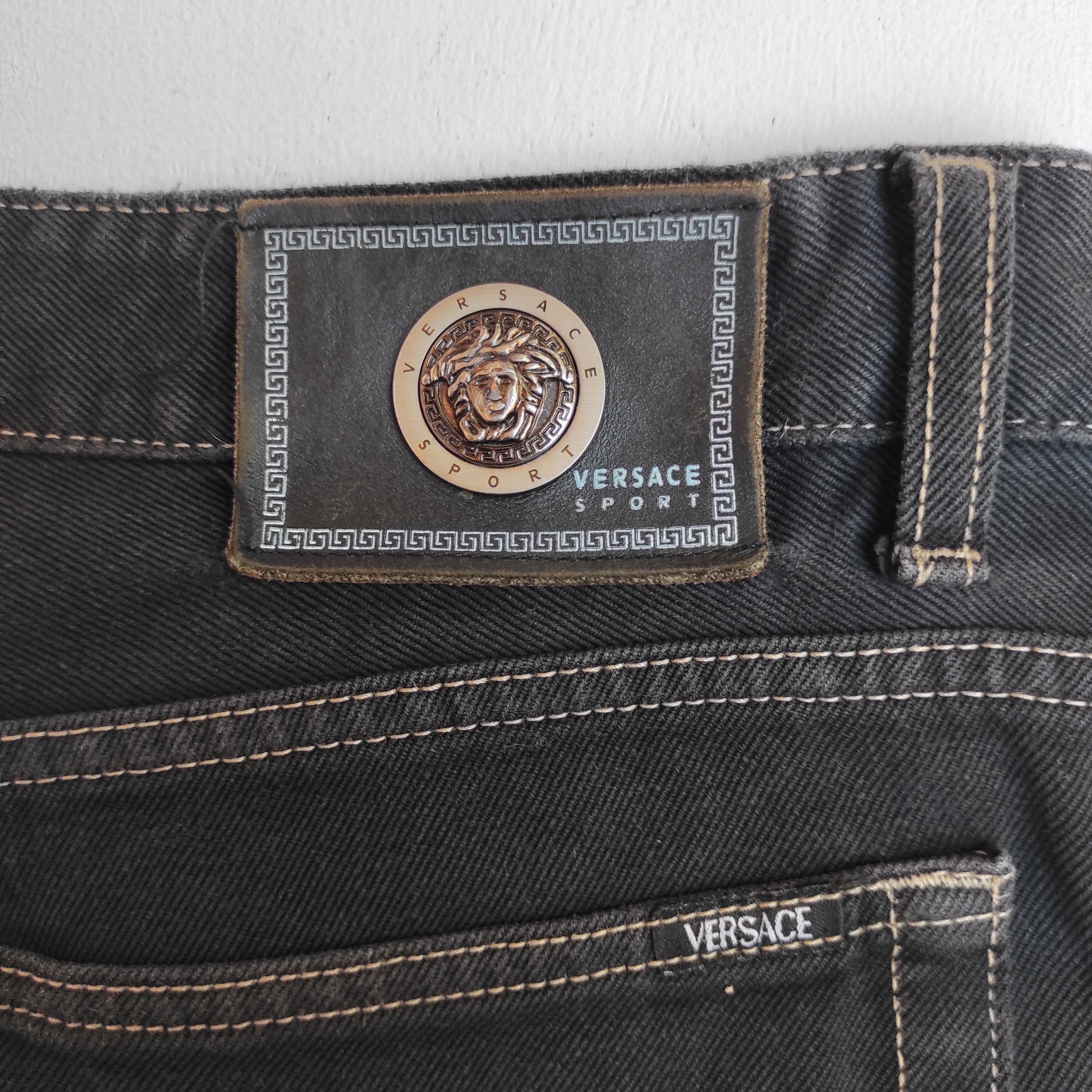 Versace × Versace Jeans Couture × Versus Versace Versace Sport Denim Jeans Size US 36 / EU 52 - 17 Thumbnail
