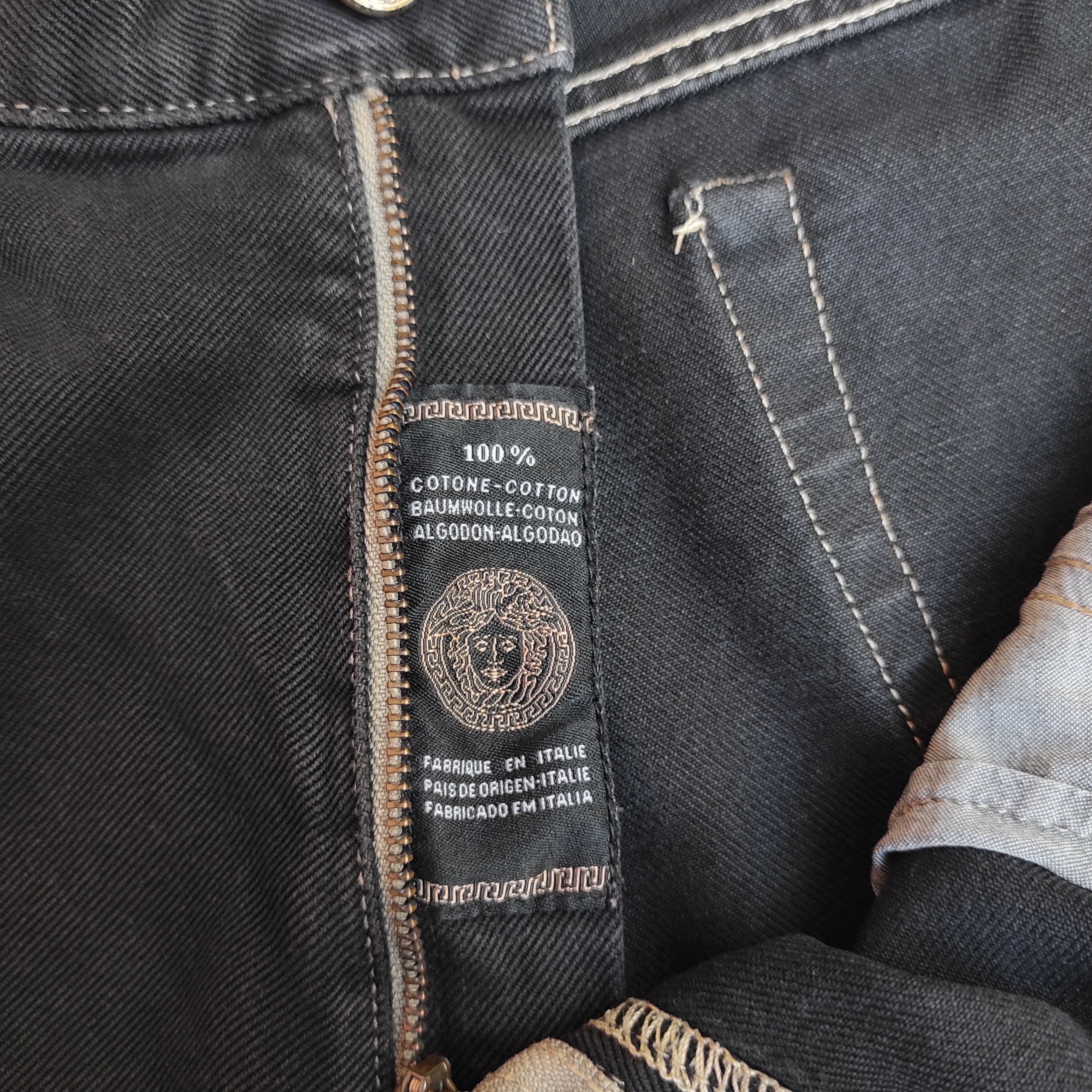 Versace × Versace Jeans Couture × Versus Versace Versace Sport Denim Jeans Size US 36 / EU 52 - 8 Thumbnail