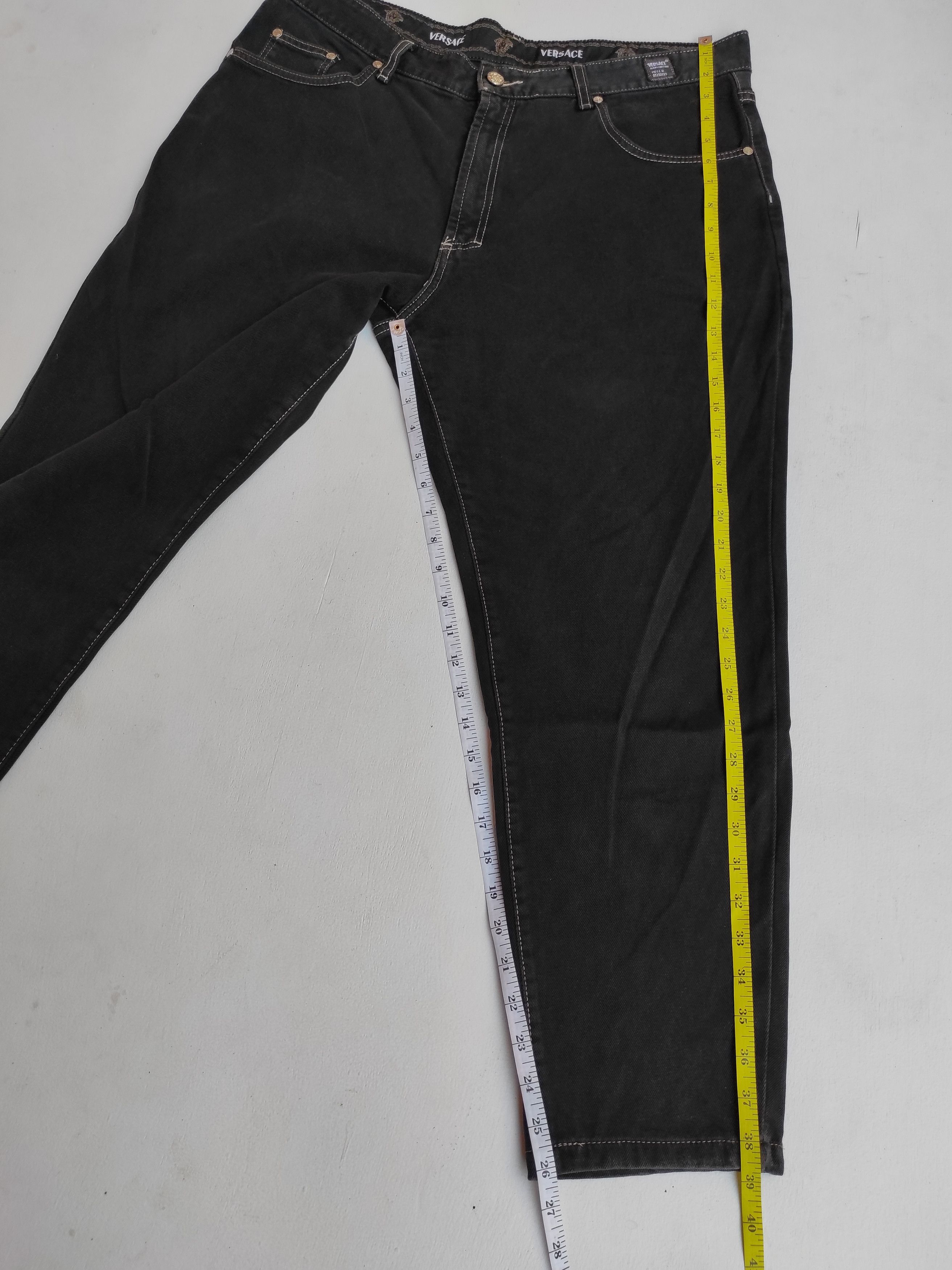 Versace × Versace Jeans Couture × Versus Versace Versace Sport Denim Jeans Size US 36 / EU 52 - 22 Thumbnail
