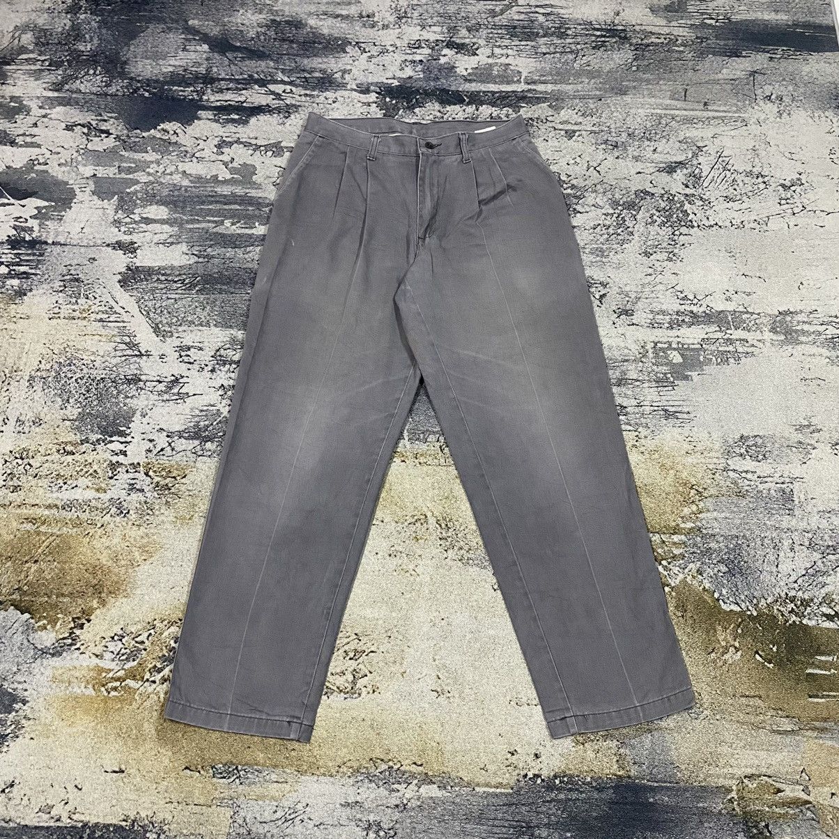 image of Gcw23Vintage Japanese Lee Faded Grey Trousers Chino Pants, Men's (Size 31)