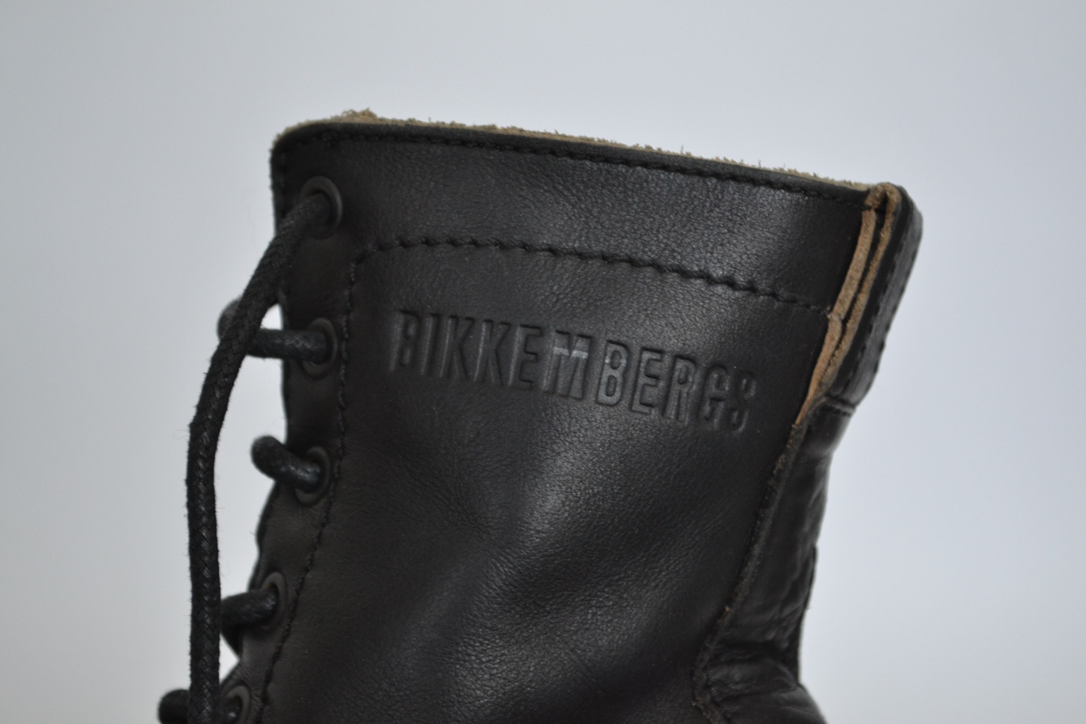Dirk Bikkembergs Dirk Bikkembergs Boots Black Leather Shoes Vintage Lace Size US 7 / IT 37 - 9 Thumbnail