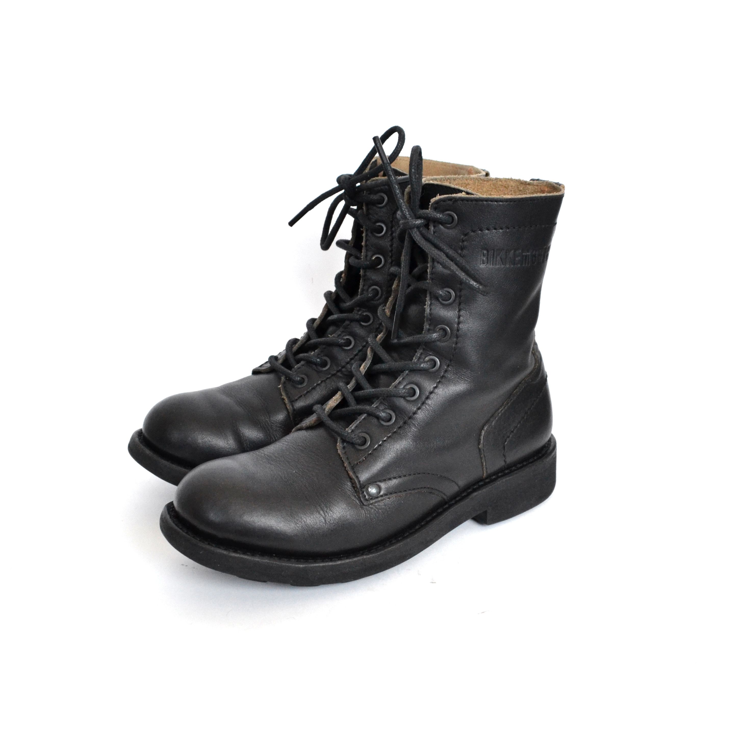 Dirk Bikkembergs Dirk Bikkembergs Boots Black Leather Shoes Vintage Lace Size US 7 / IT 37 - 5 Thumbnail