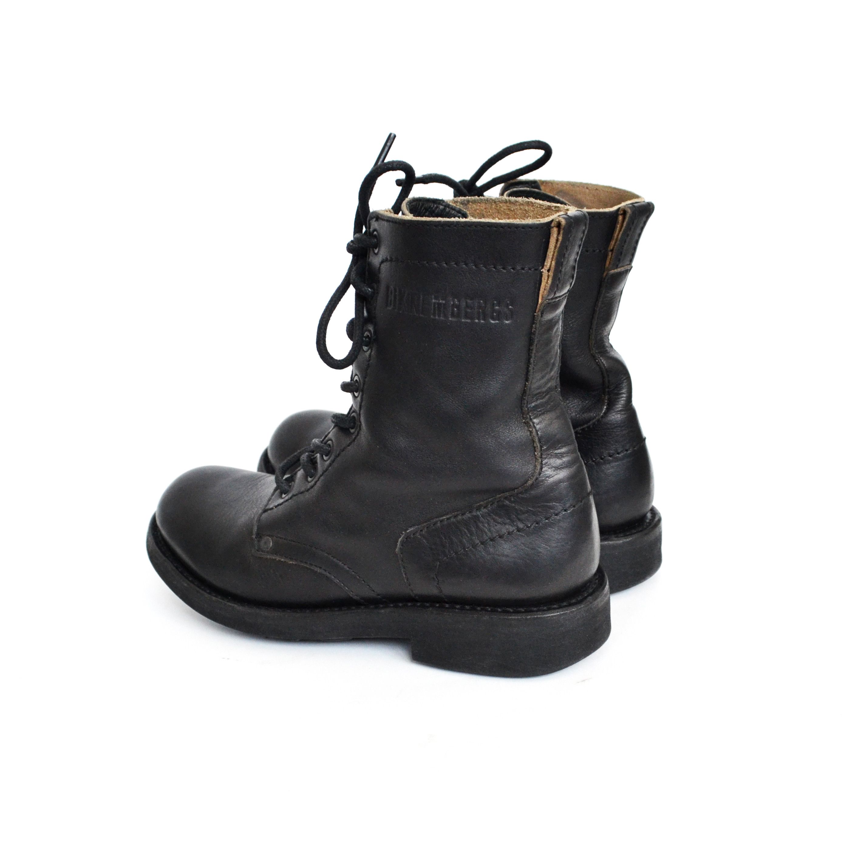 Dirk Bikkembergs Dirk Bikkembergs Boots Black Leather Shoes Vintage Lace Size US 7 / IT 37 - 6 Thumbnail
