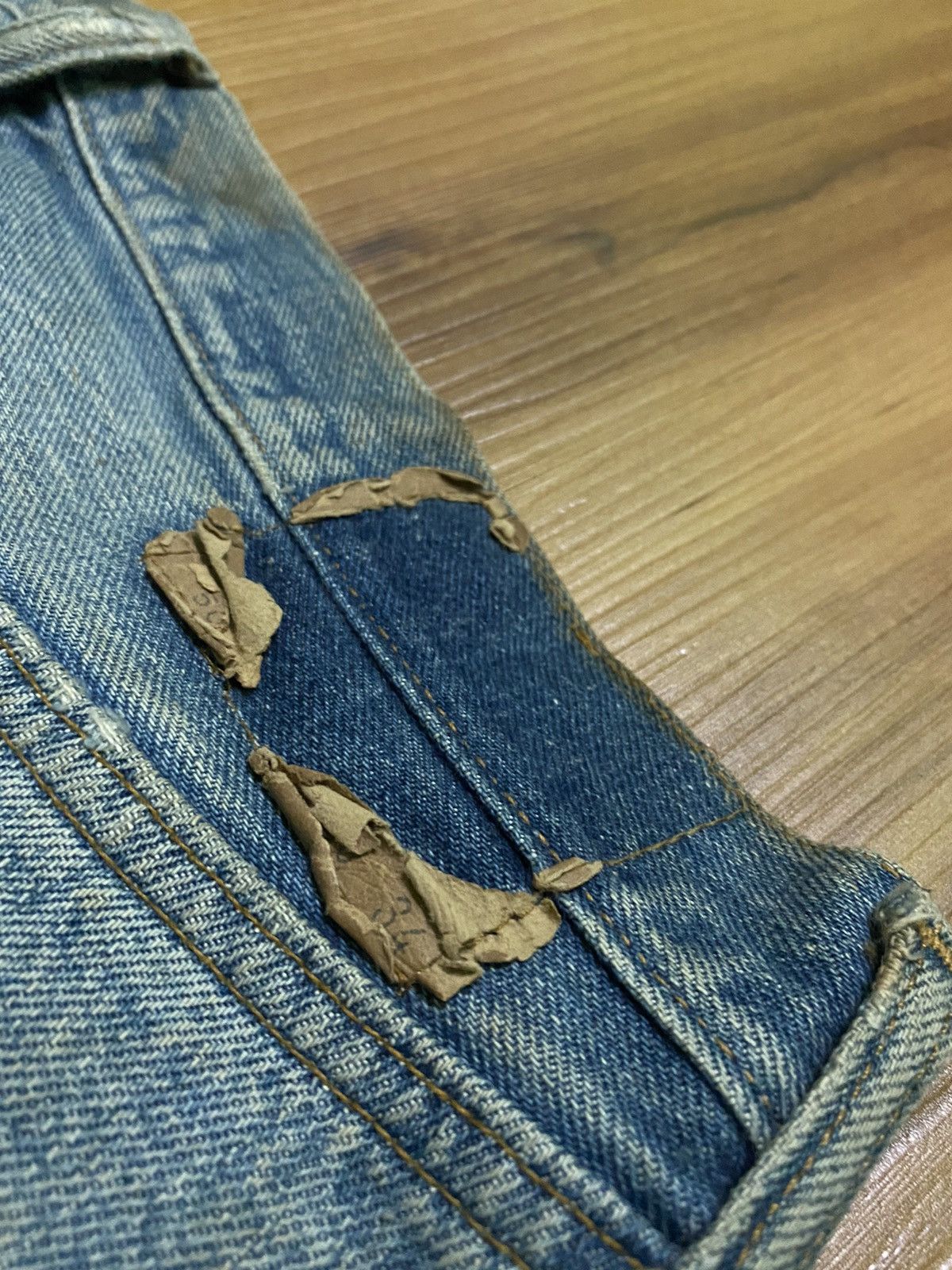 Levi's Vintage Levi's Rindem "Button No 6" Size US 36 / EU 52 - 9 Thumbnail
