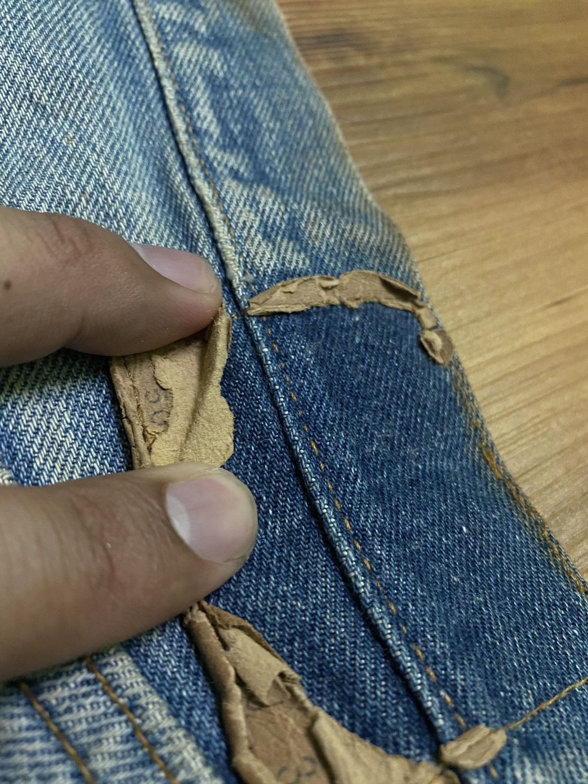 Levi's Vintage Levi's Rindem "Button No 6" Size US 36 / EU 52 - 10 Thumbnail
