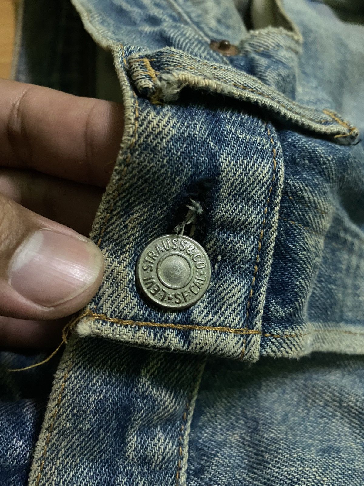 Levi's Vintage Levi's Rindem "Button No 6" Size US 36 / EU 52 - 6 Thumbnail