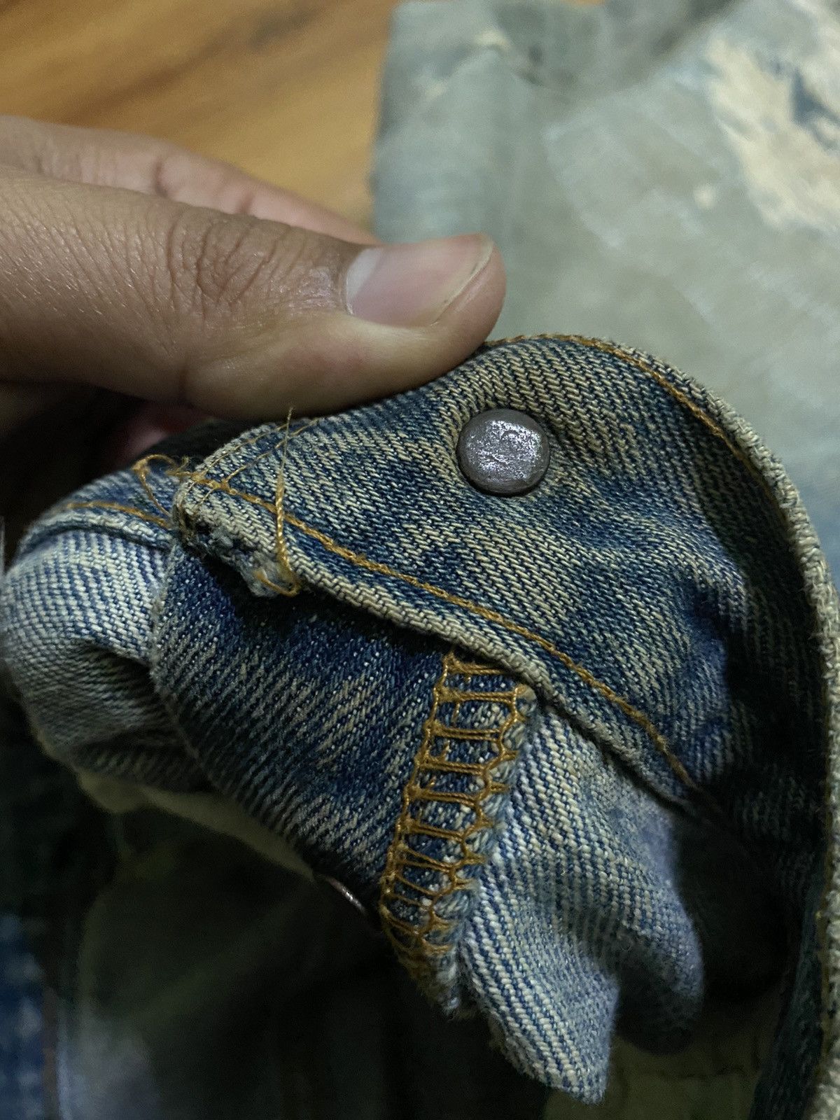 Levi's Vintage Levi's Rindem "Button No 6" Size US 36 / EU 52 - 7 Thumbnail