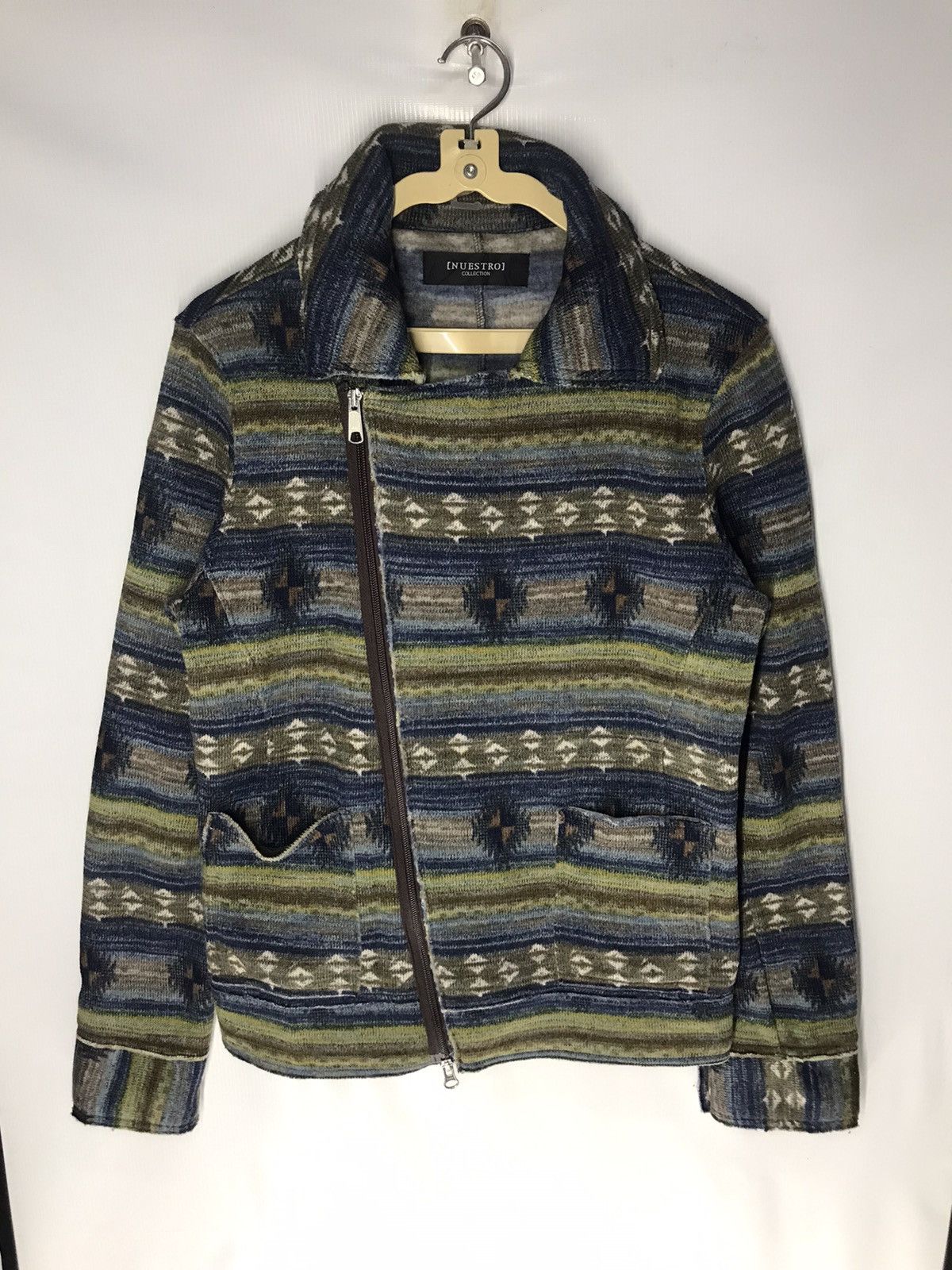 Japanese Brand navajo style zipper jacket by nuestro collection Size US S / EU 44-46 / 1 - 8 Thumbnail