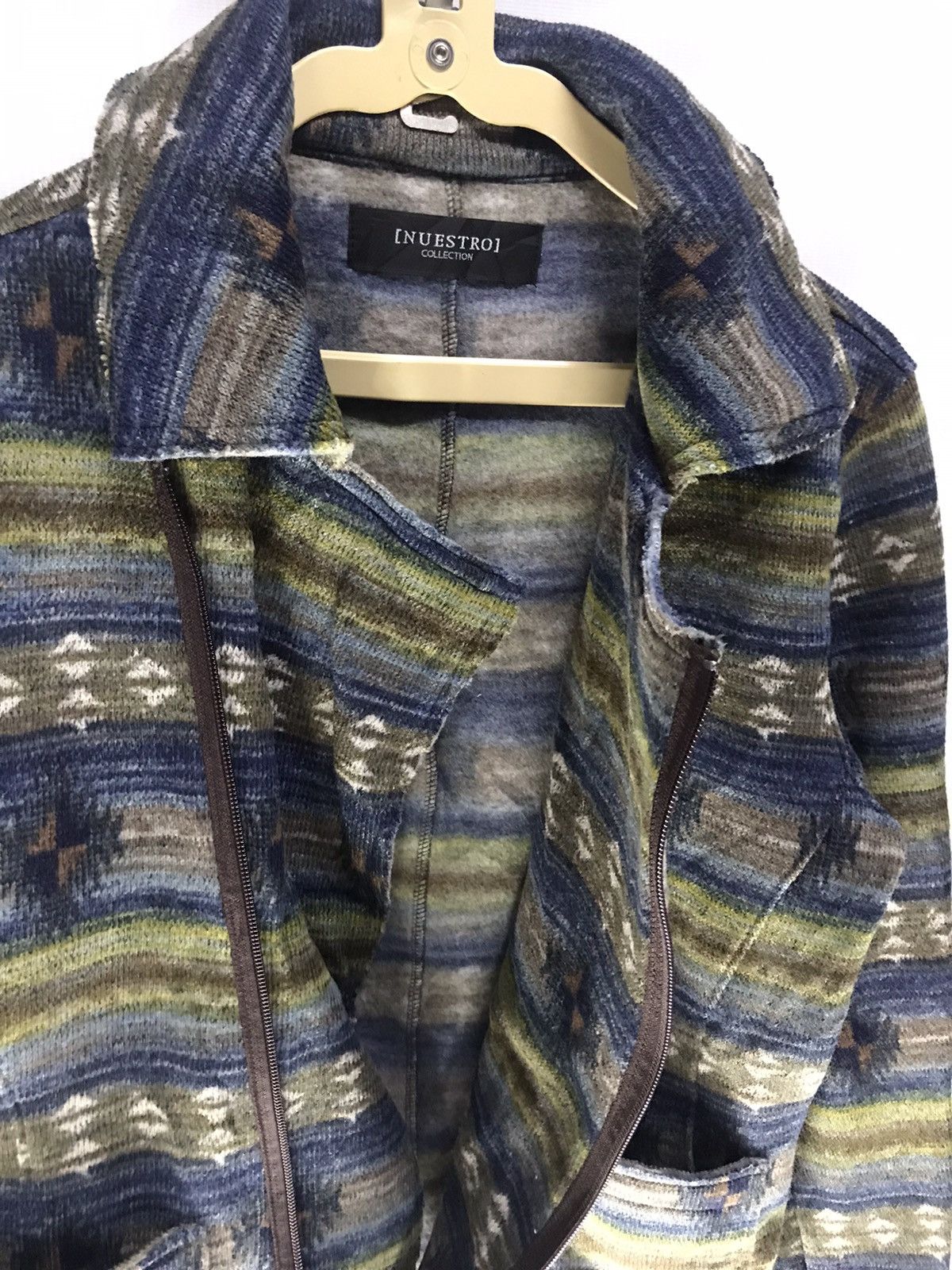 Japanese Brand navajo style zipper jacket by nuestro collection Size US S / EU 44-46 / 1 - 3 Thumbnail