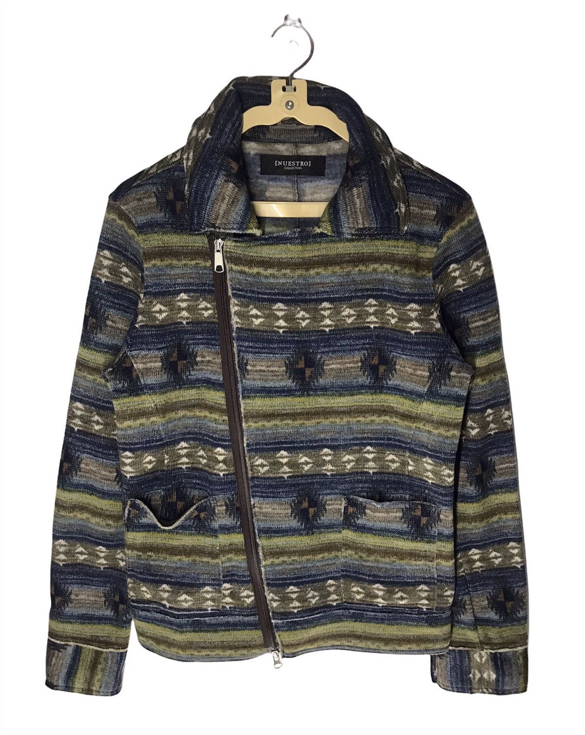 Japanese Brand navajo style zipper jacket by nuestro collection Size US S / EU 44-46 / 1 - 1 Thumbnail