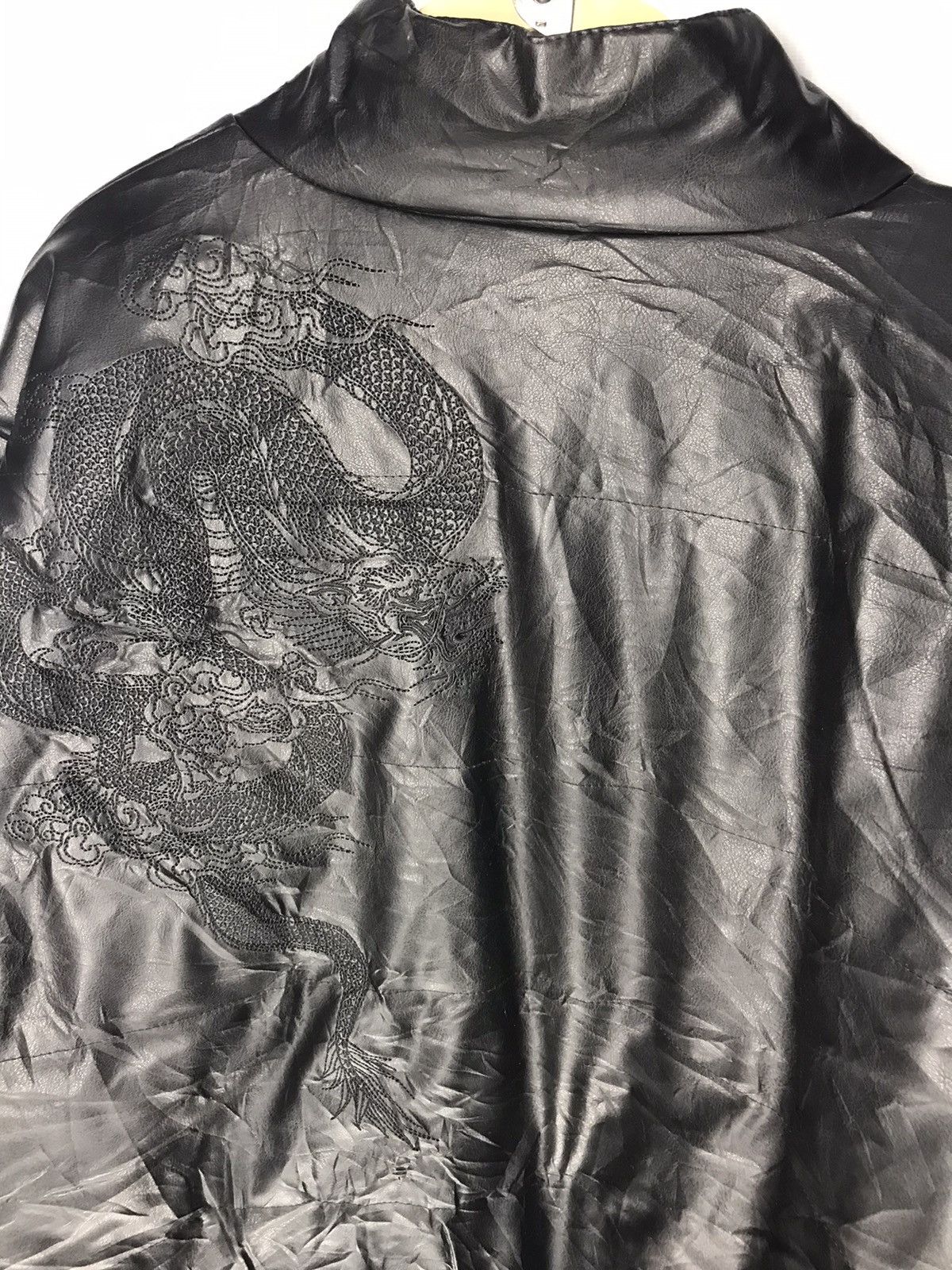 Japanese Brand Vintage zipper jacket back embroidered dragon Size US XXL / EU 58 / 5 - 7 Thumbnail