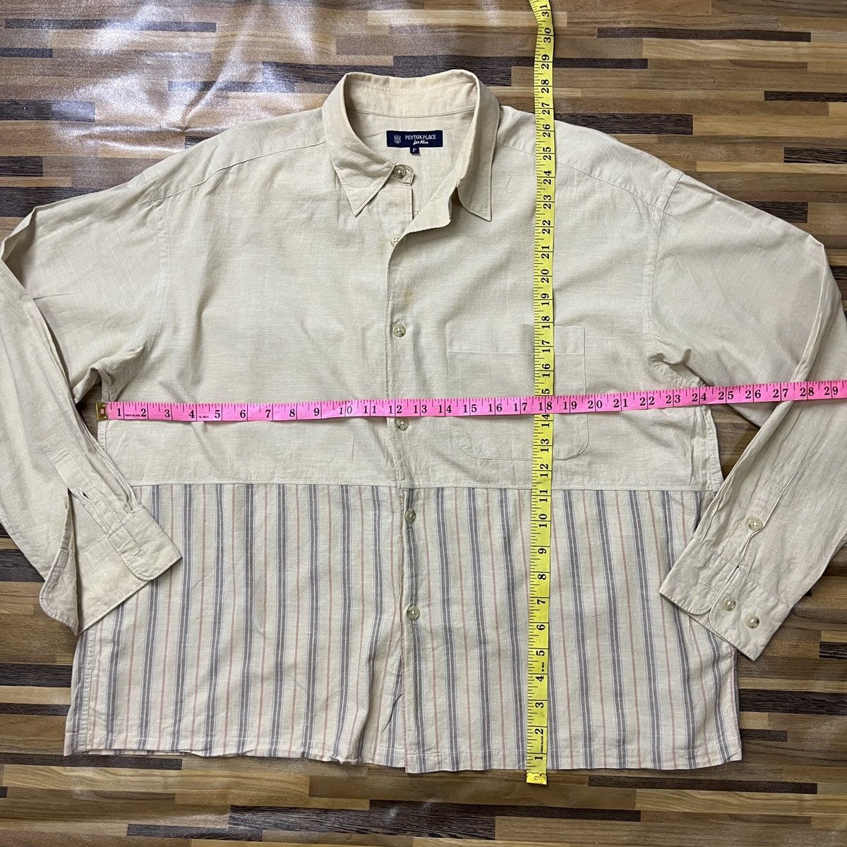 Classic 80s Peyton Place For Men PPFM Shirts Buttons Japan