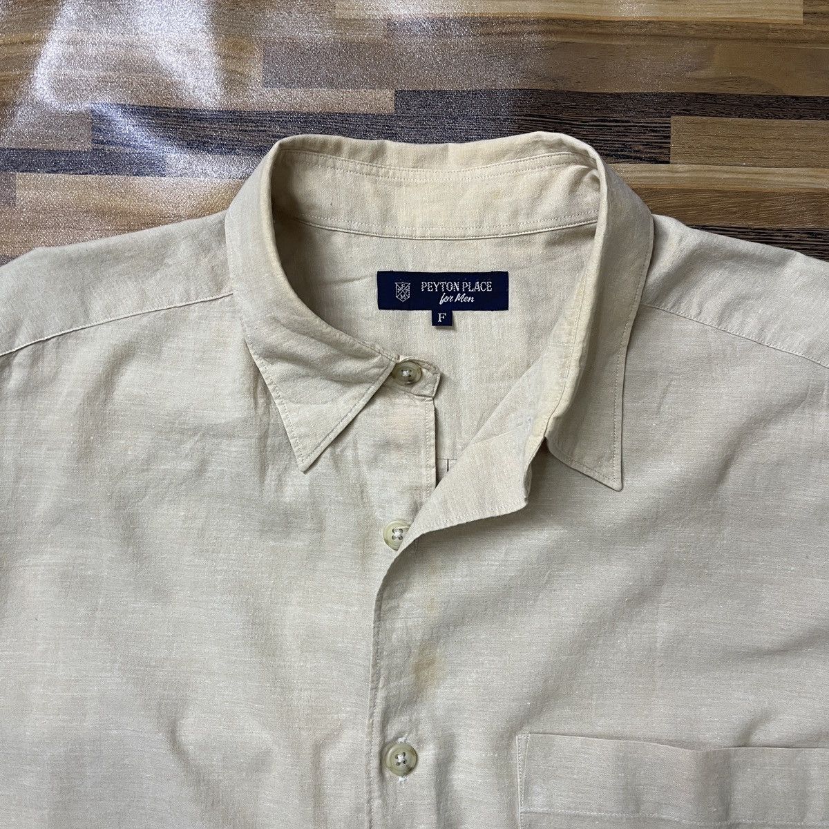 Classic 80s Peyton Place For Men PPFM Shirts Buttons Japan