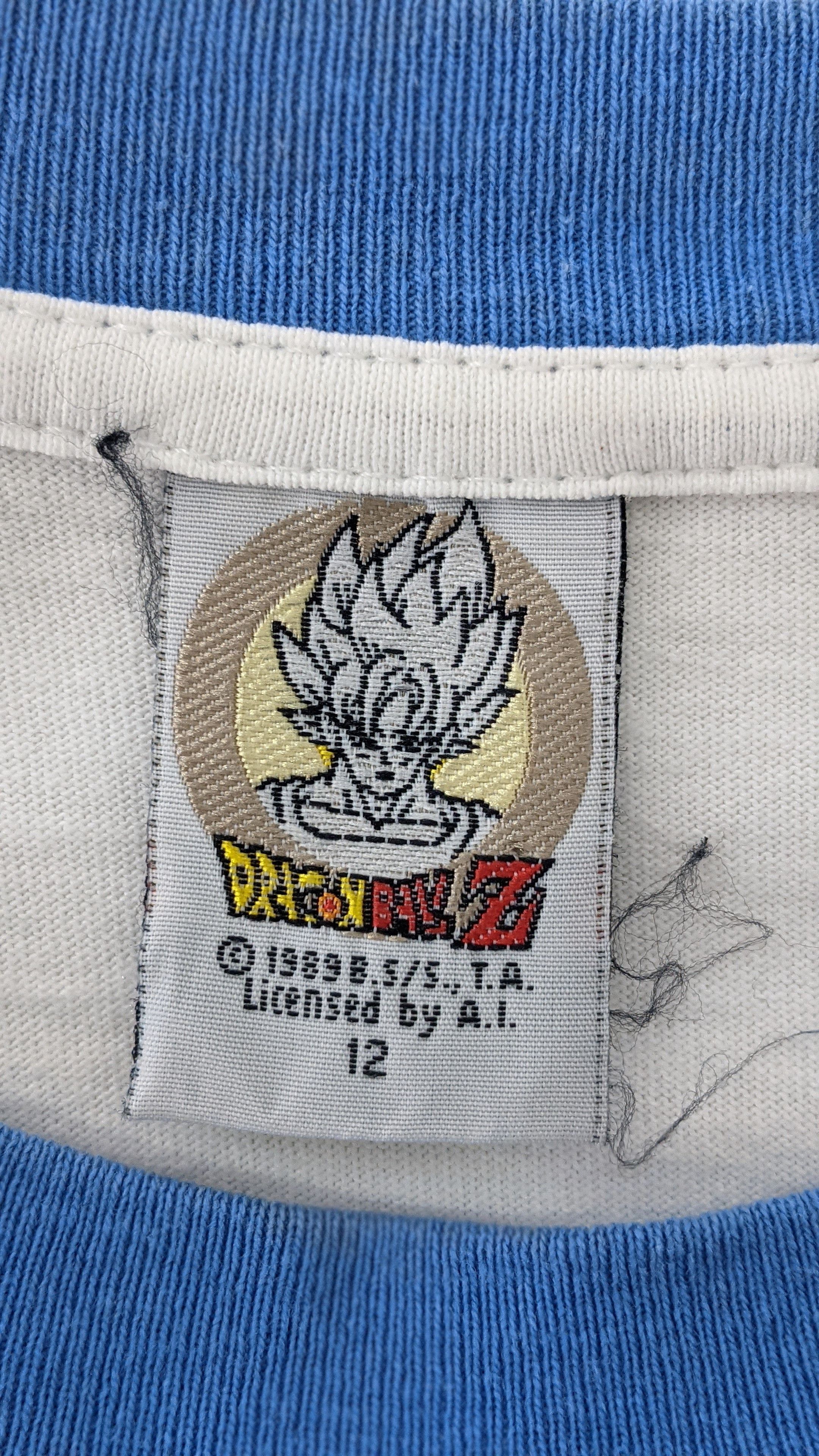 Japanese Brand Dragon Ball Z Super Saiya Vegeta Ringer 80s akira shirt Size US S / EU 44-46 / 1 - 5 Thumbnail