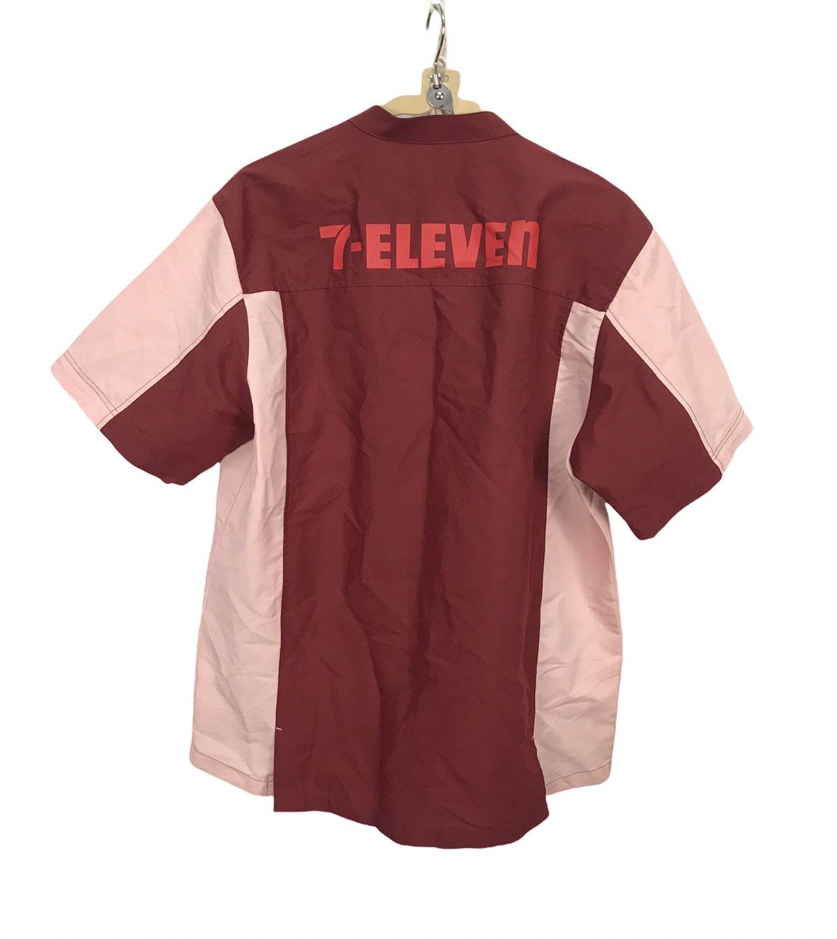 Japanese Brand 7-eleven shorts sleeve zipper uniform shirt Size US M / EU 48-50 / 2 - 2 Thumbnail