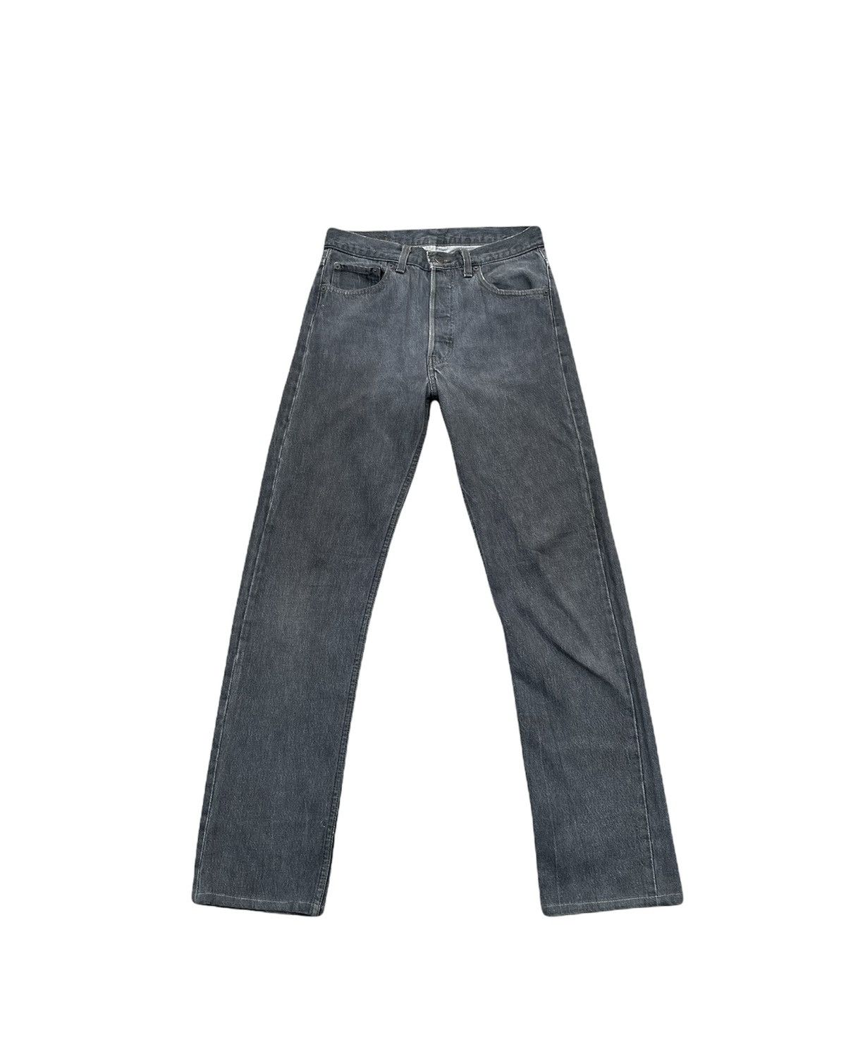 Levi's Vintage Levis 501 e 90’s Usa Black Denim Size US 29 - 1 Thumbnail
