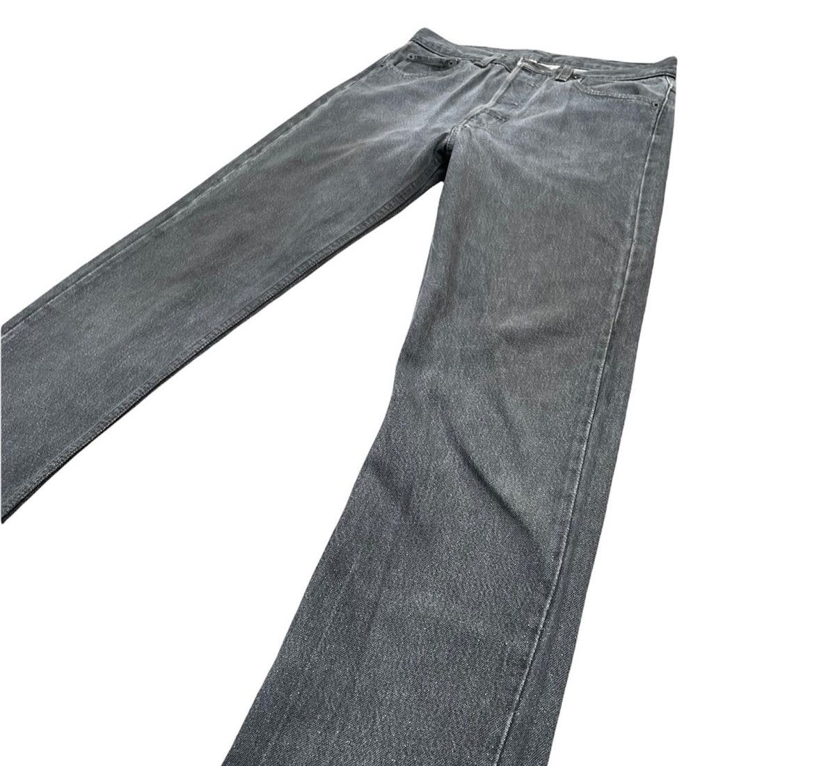 Levi's Vintage Levis 501 e 90’s Usa Black Denim Size US 29 - 2 Thumbnail
