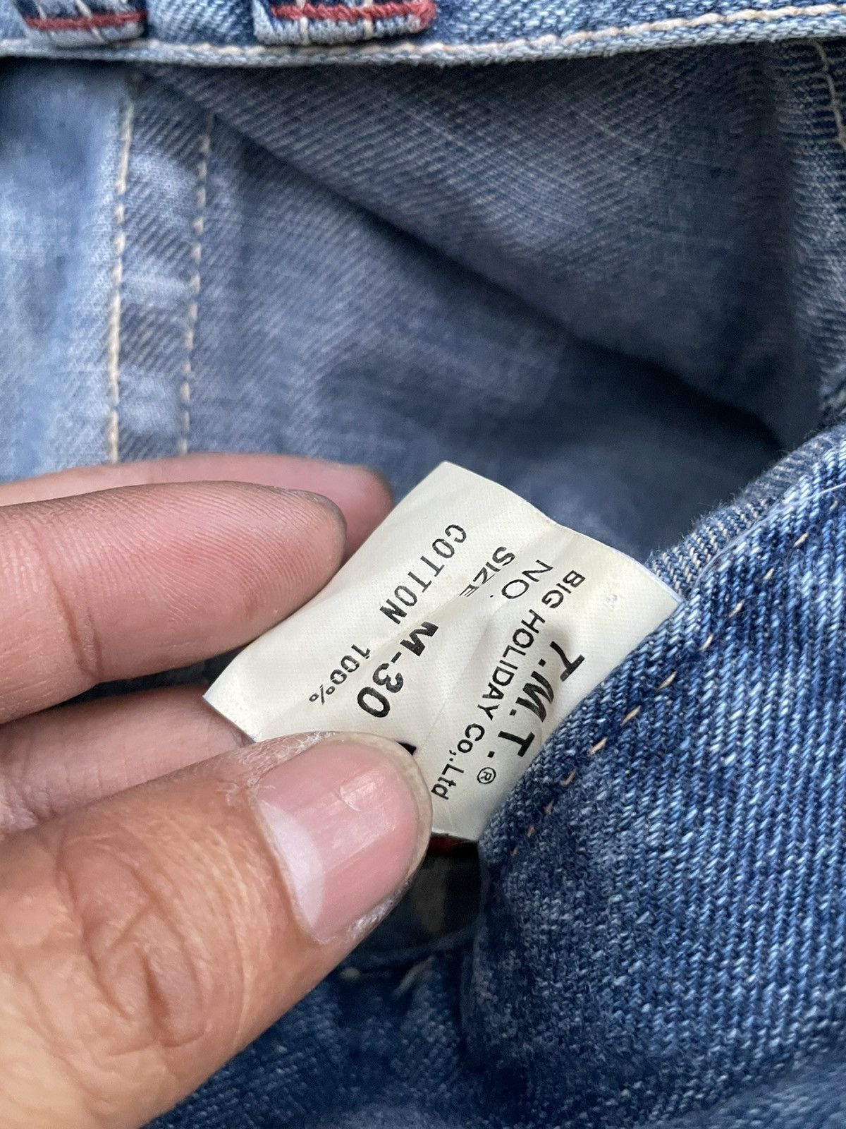 Japanese Brand T.M.T Vintage Distresed Bush Pant Size US 31 - 16 Thumbnail