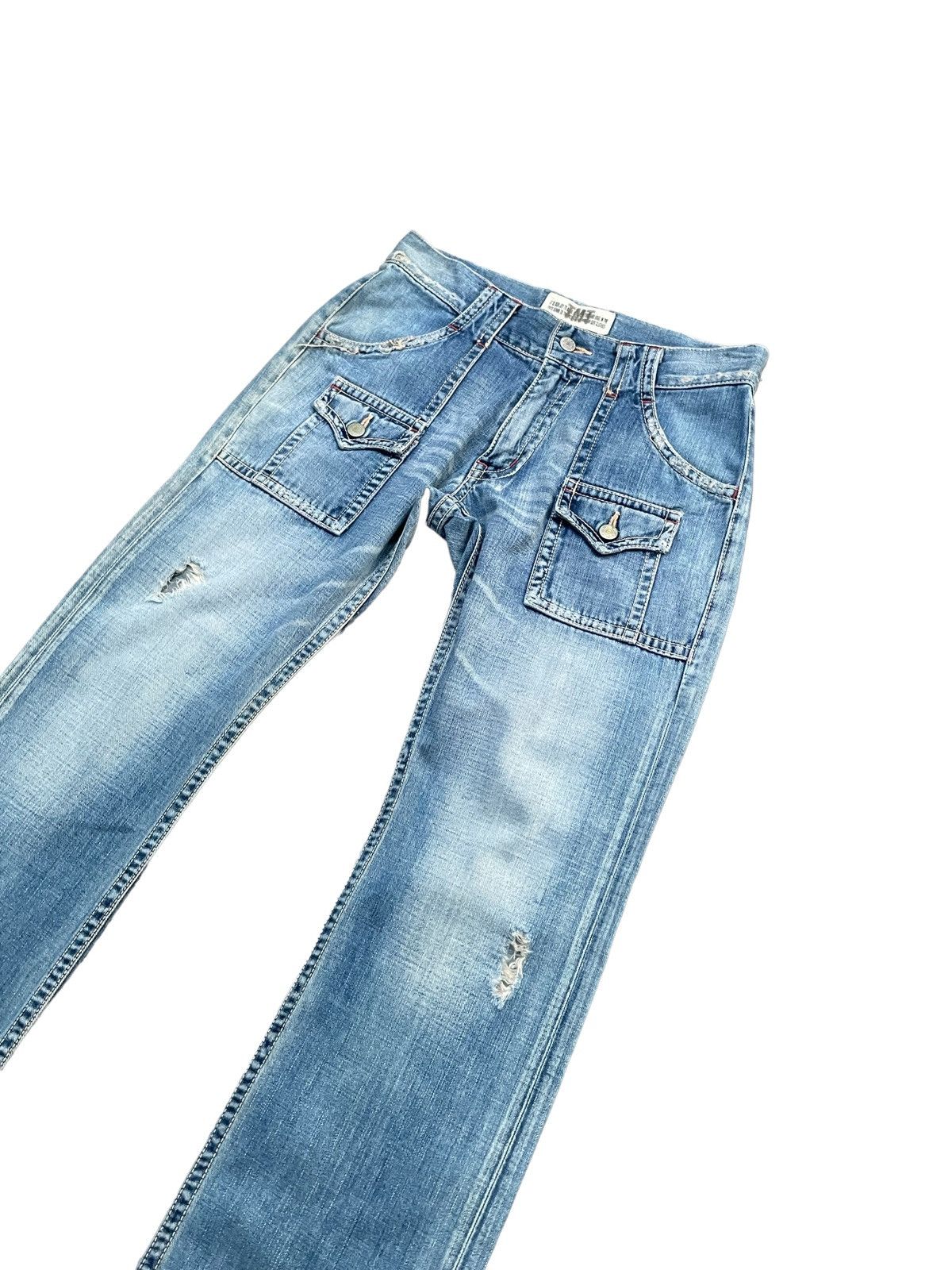 Japanese Brand T.M.T Vintage Distresed Bush Pant Size US 31 - 3 Thumbnail