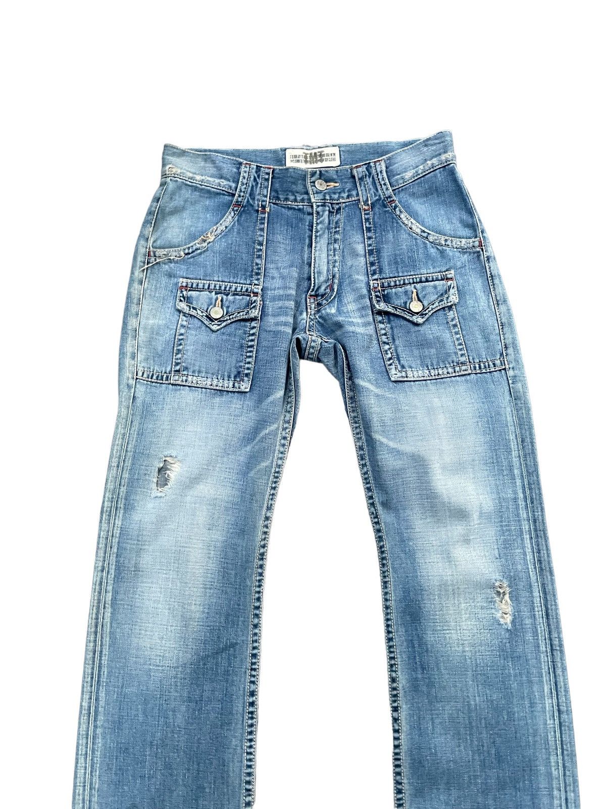 Japanese Brand T.M.T Vintage Distresed Bush Pant Size US 31 - 4 Thumbnail